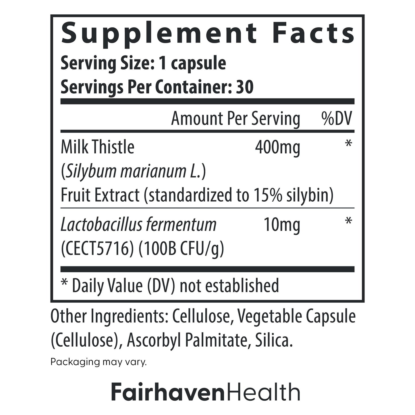 Fairhaven Health Complete Lactation Support 30 Capsules