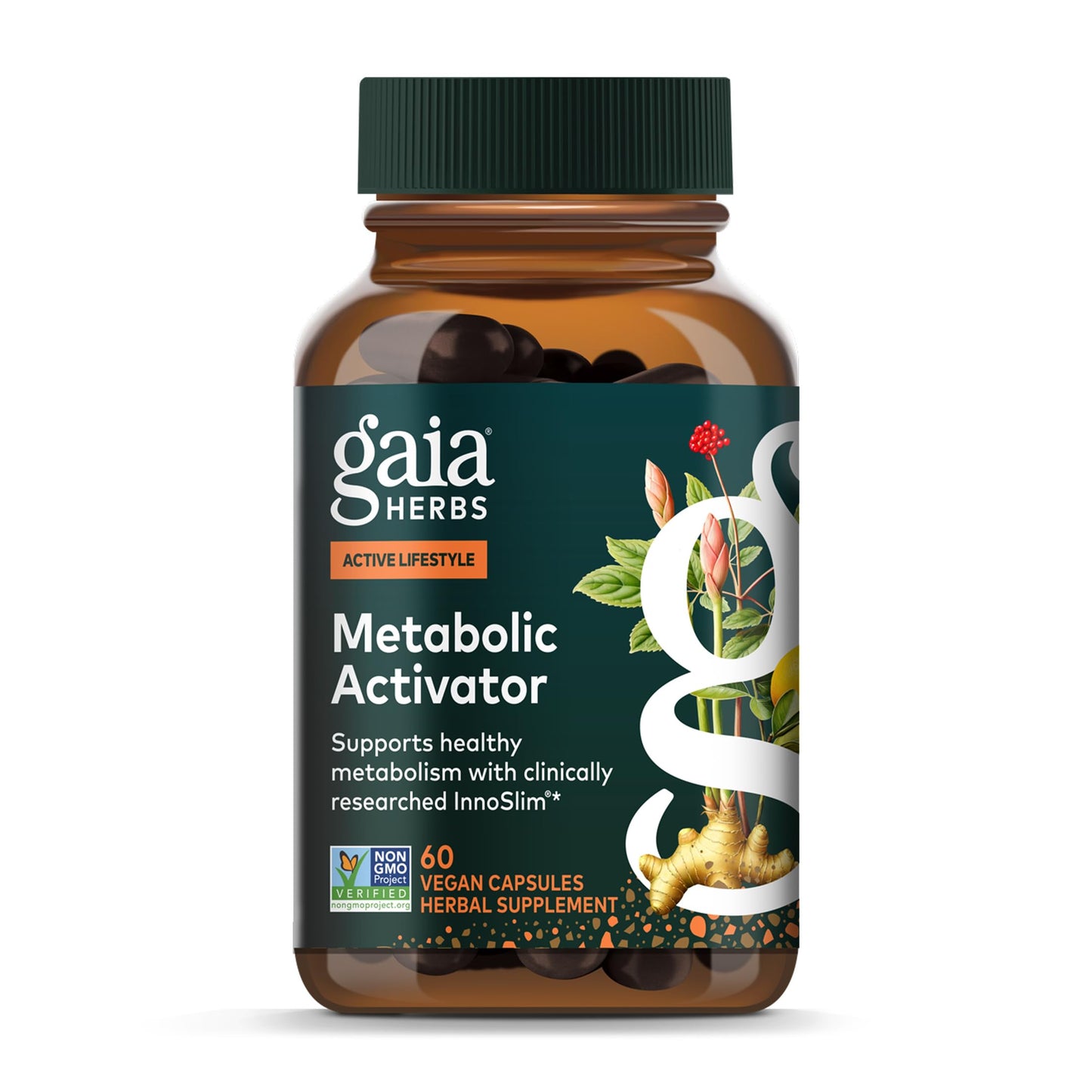 Gaia Herbs Metabolic Activator AMPK Pathway Support Capsule 60