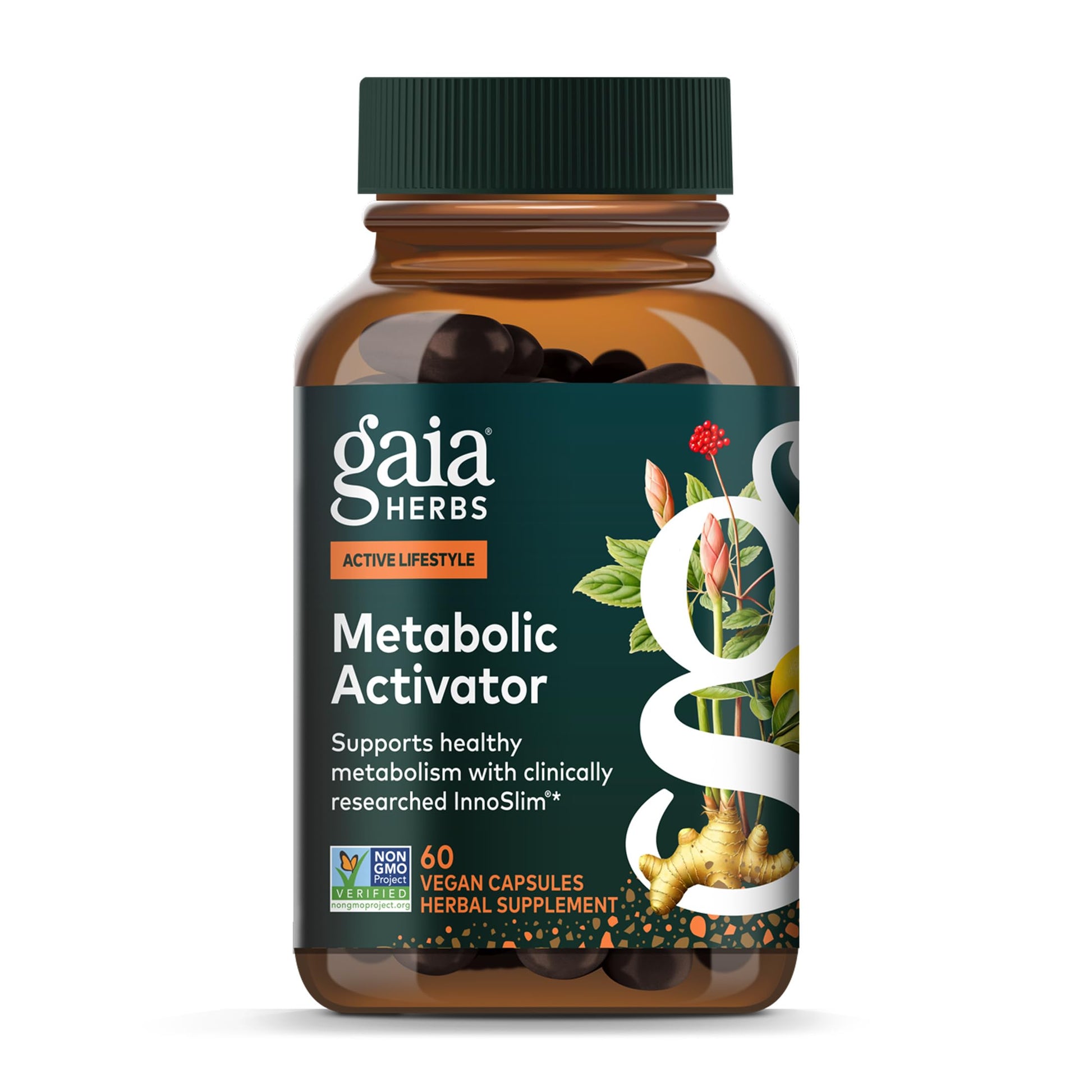 Gaia Herbs Metabolic Activator AMPK Pathway Support Capsule 60