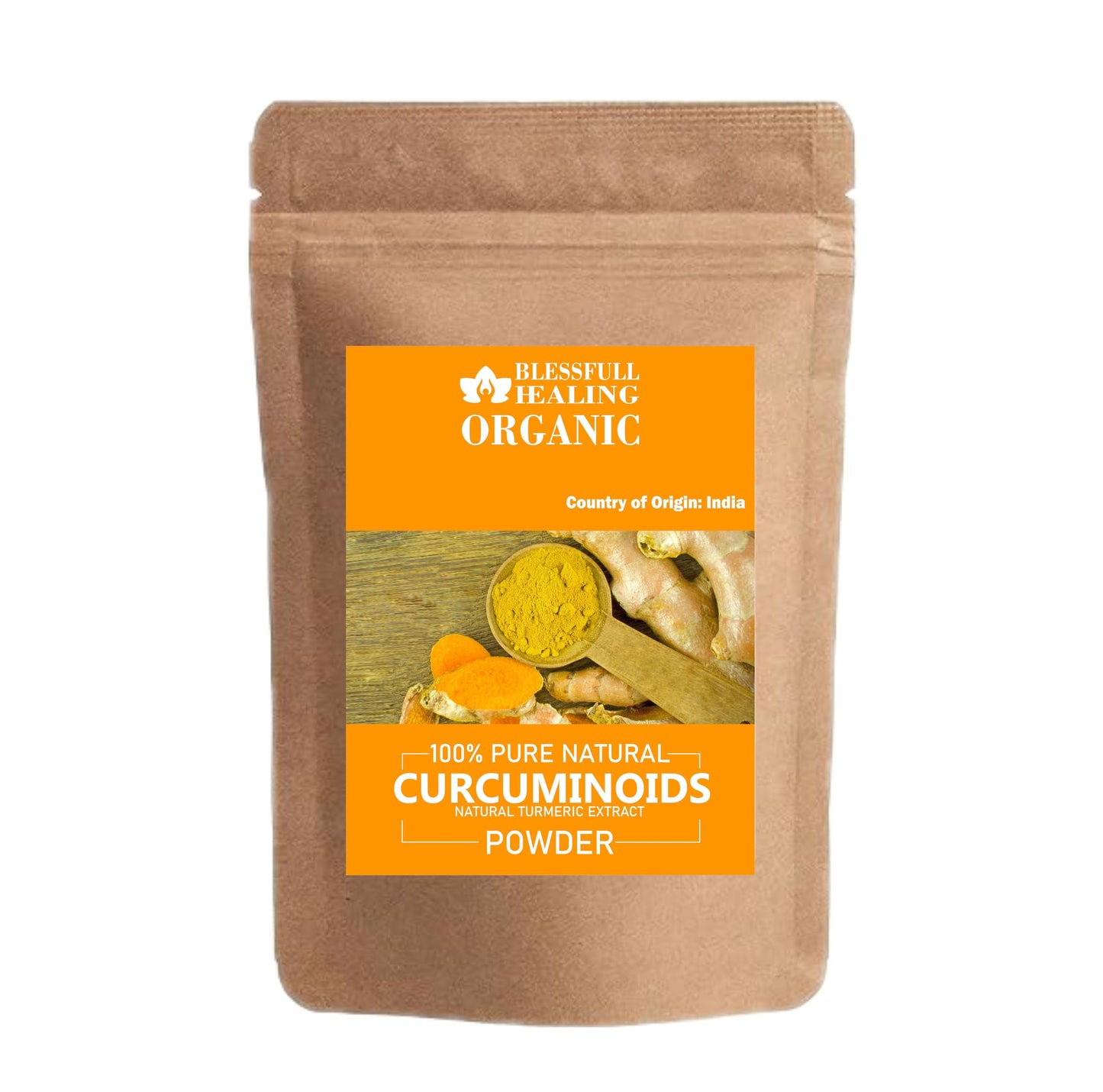 Blessfull Healing Organic Curcuminoids Powder, 300 Gram