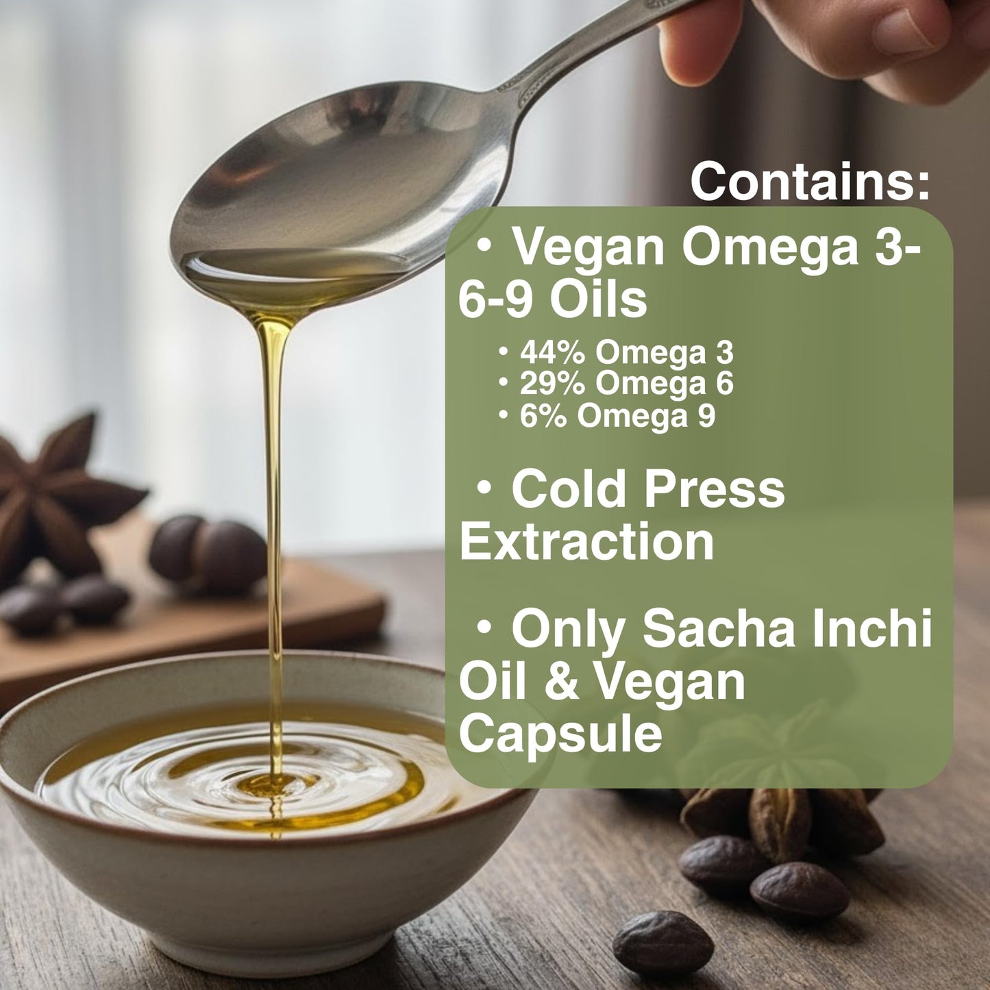 NKG Sacha Inchi Oil Capsule 120 Count