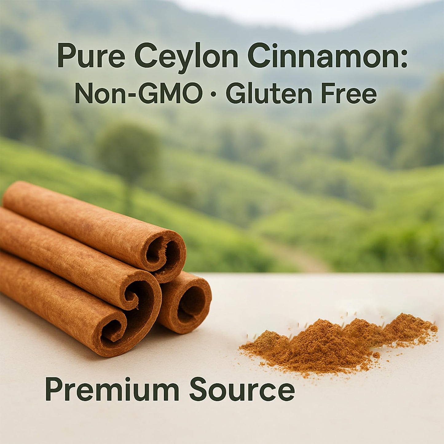 YLOTRE Lirae Ceylon Cinnamon Capsules 300 Capsules