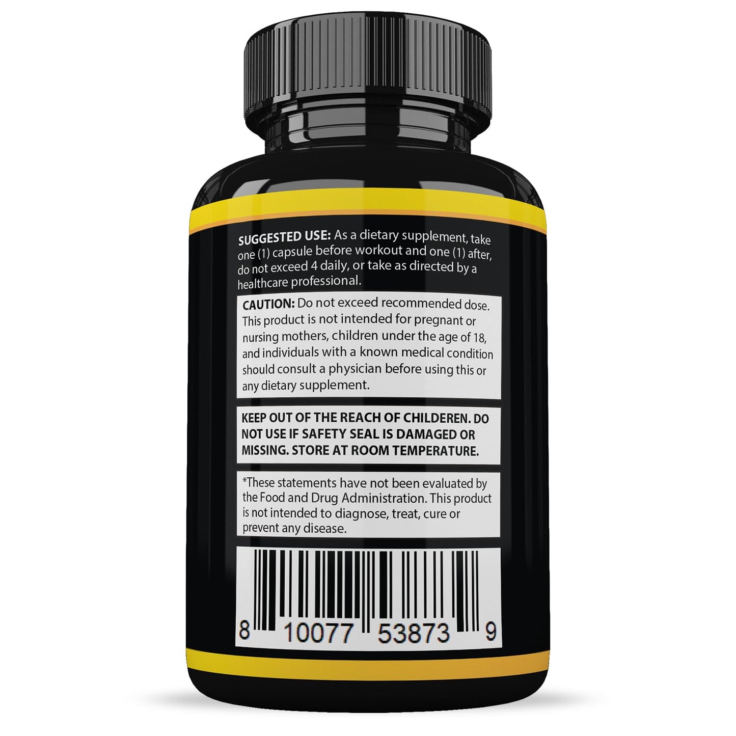 Justified Laboratories Sizegenix Max 1600MG Advanced Men's Health Formula 120 Capsules