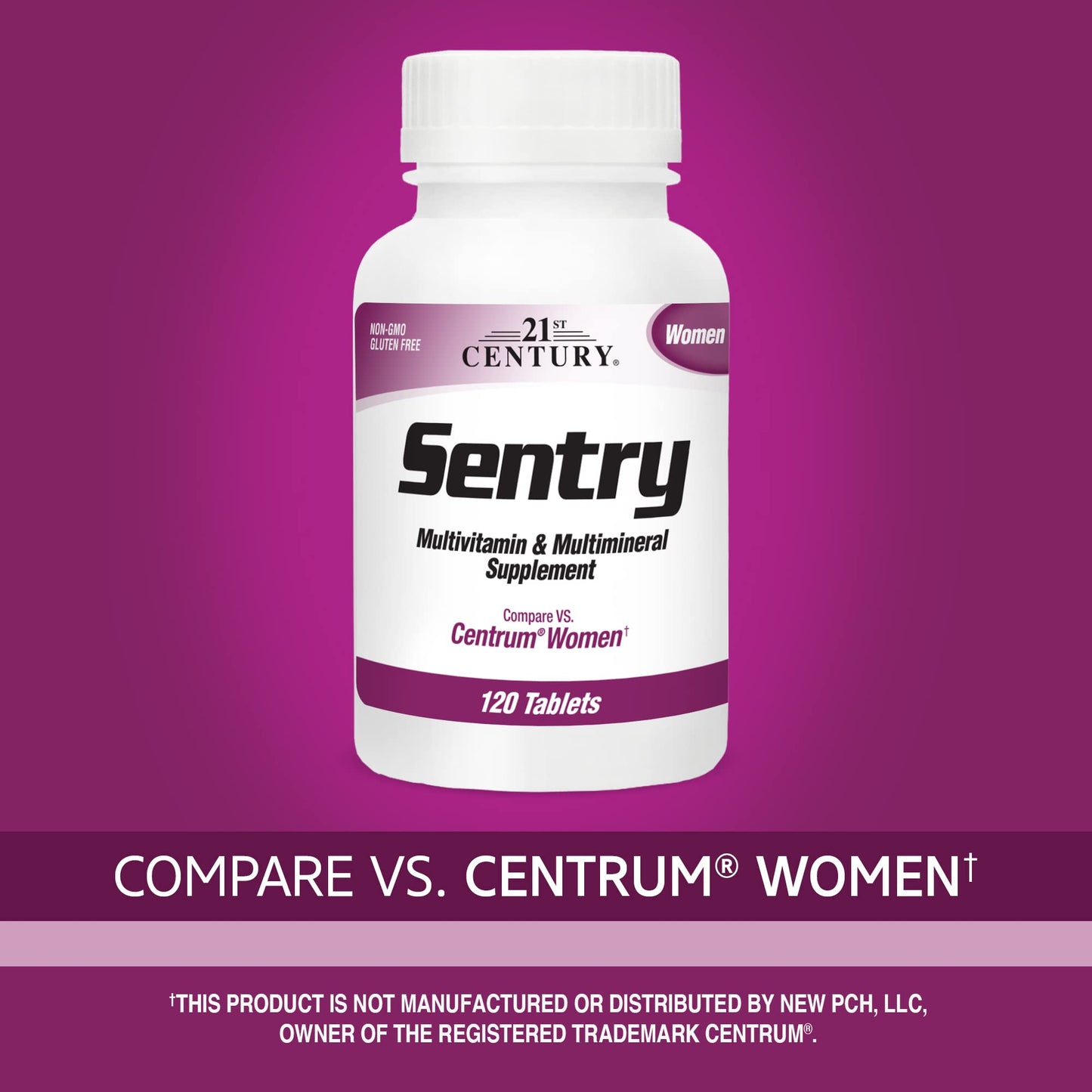 21st Century Sentry Women Multivitamin Tablets, 240 Count