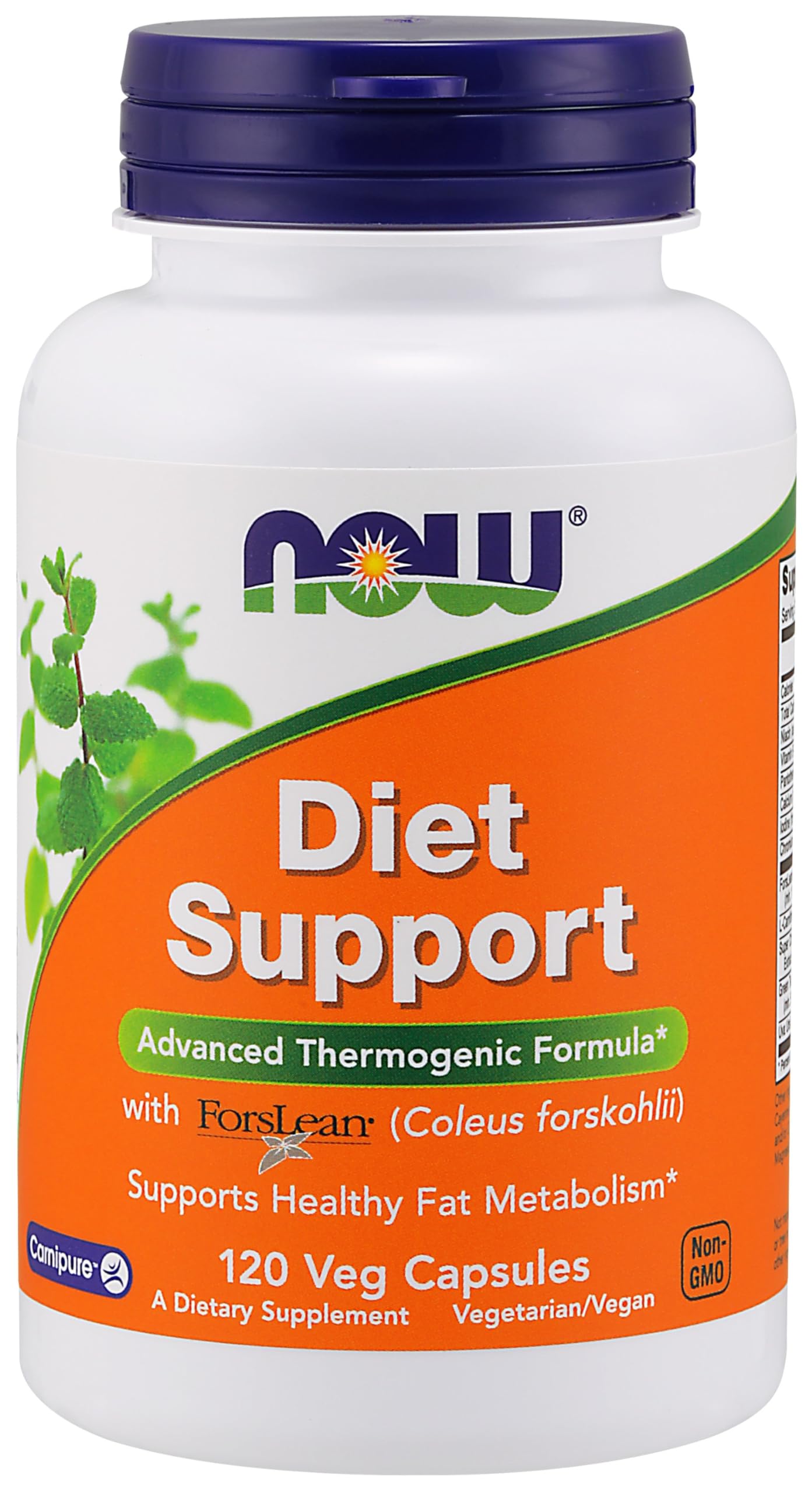 NOW Foods Diet Support Capsule 120 Veg Caps