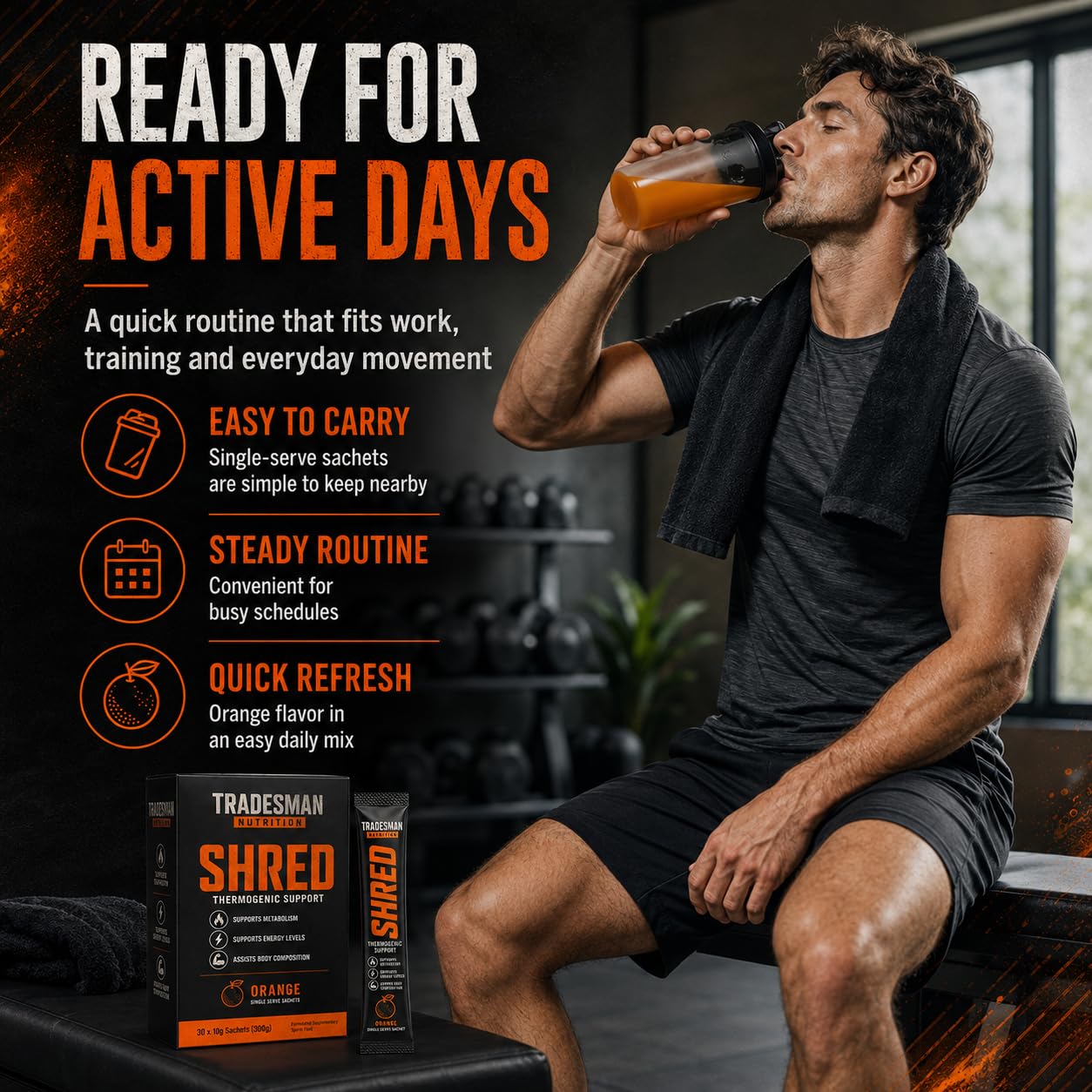 Kuri Nuka Tradesman Nutrition Shred 30 Tablets