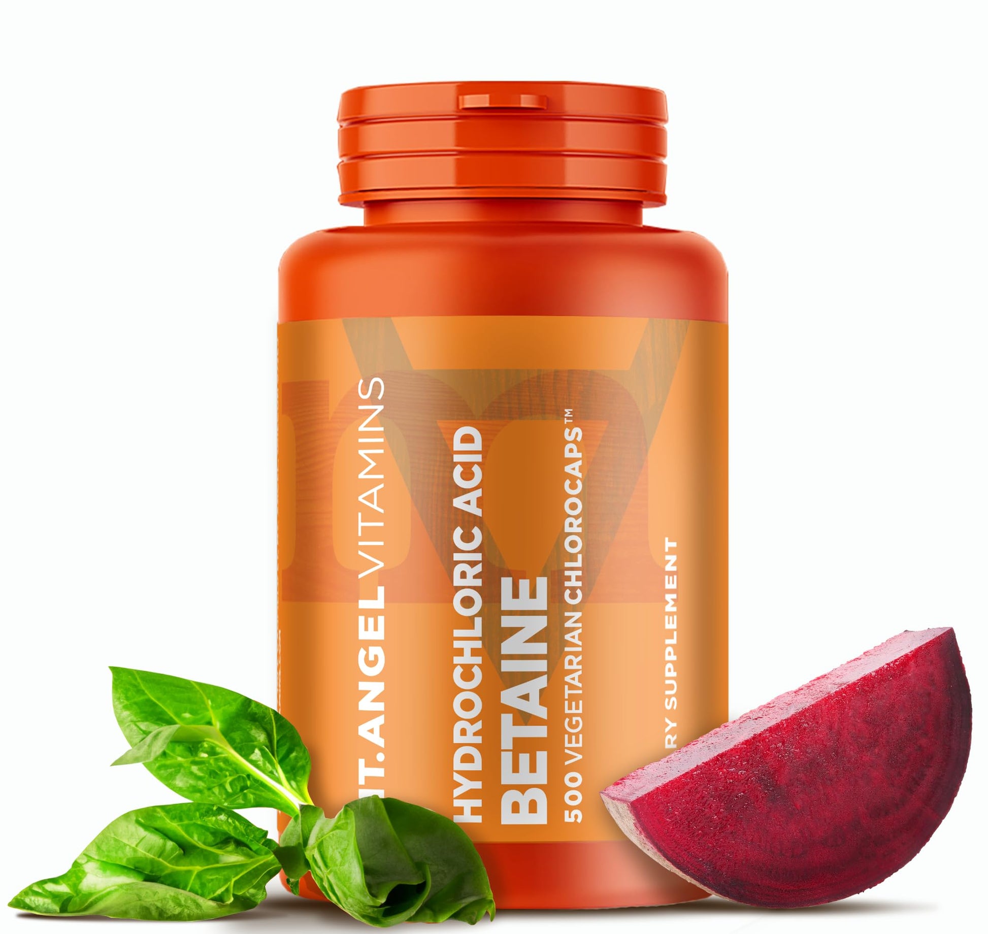 Mt. Angel Vitamins Hydrochloric Acid Betaine Softgels 500