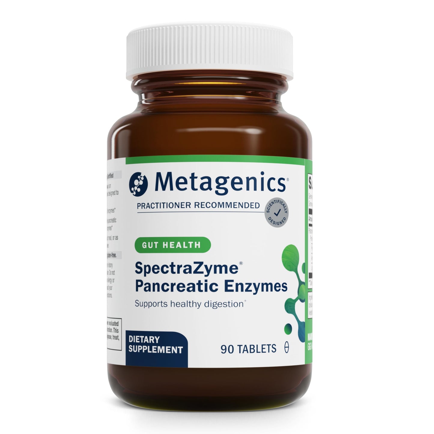 Metagenics SpectraZyme Pancreatic Enzymes, 90 Tablets
