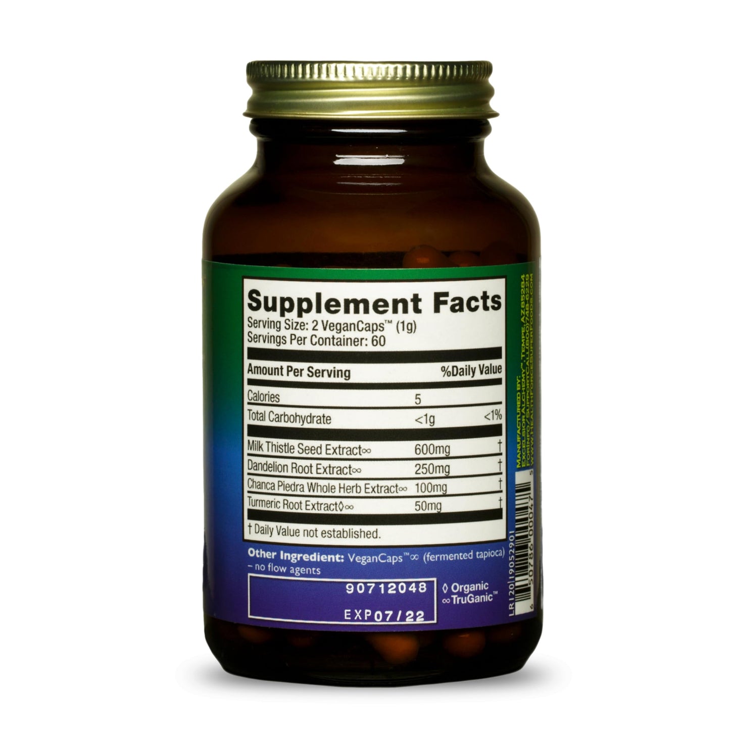 HealthForce SuperFoods Liver Rescue Capsules 240
