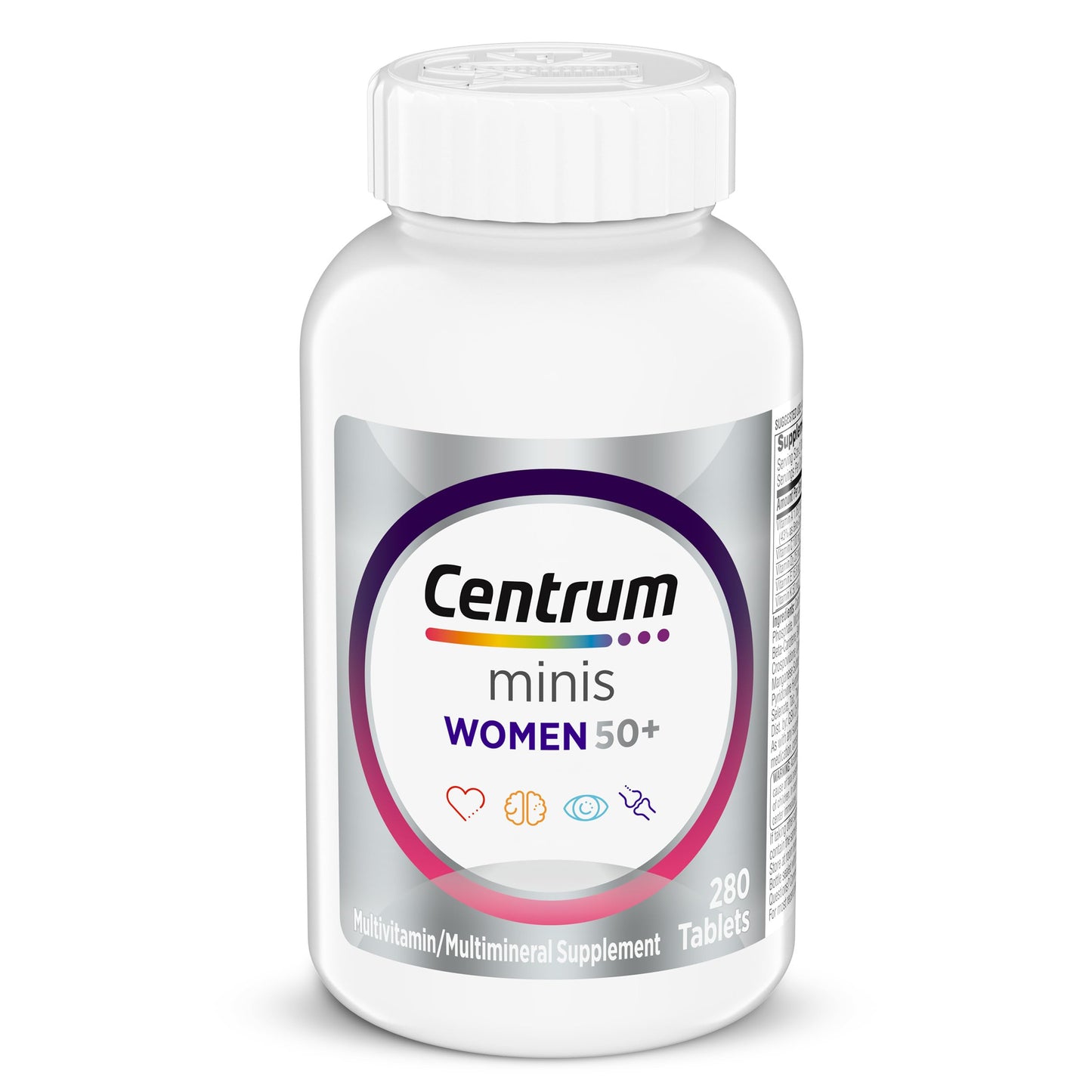 Centrum Minis Silver Women's Multivitamin for Women 50 Plus Tablets, 280 Count