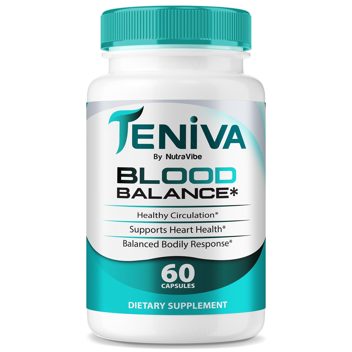 NutraVibe Teniva Blood Balance 60 Capsules