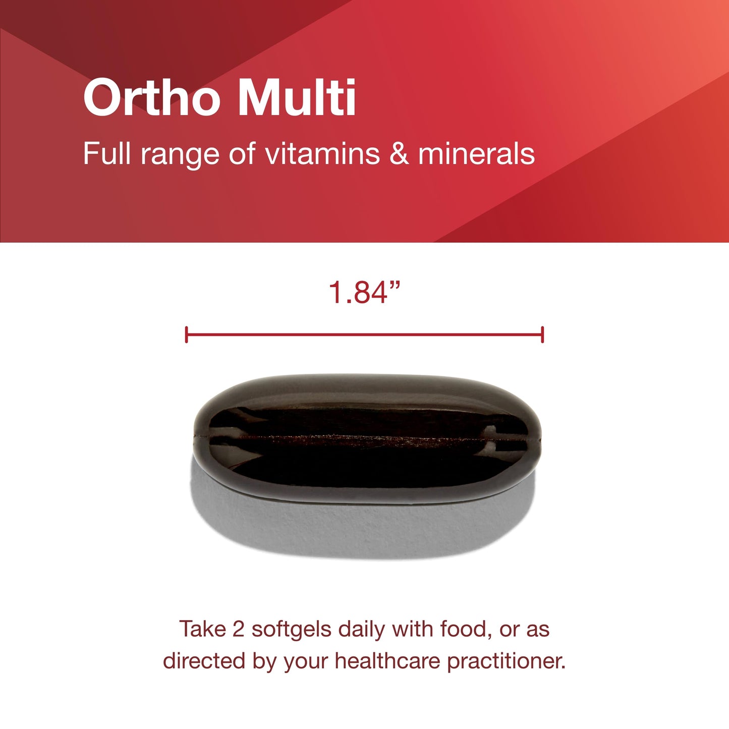 Protocol for Life Balance Ortho Multi Softgels for Men Multivitamin for Prostate Health with Saw Palmetto, Zinc & CoQ10 Iron Free 90 Softgels