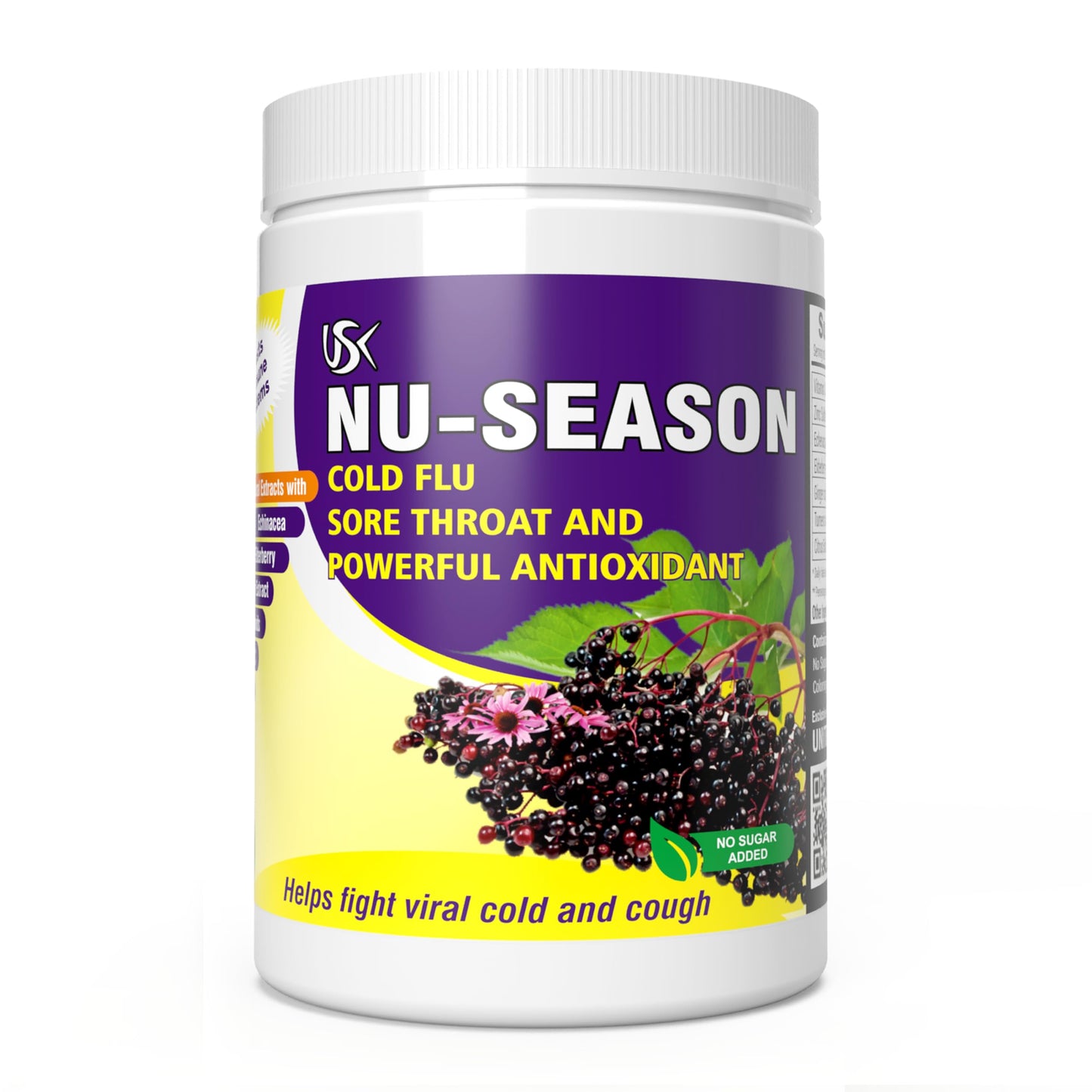 USK NU-Season Immune Support Supplement Powder 16 oz