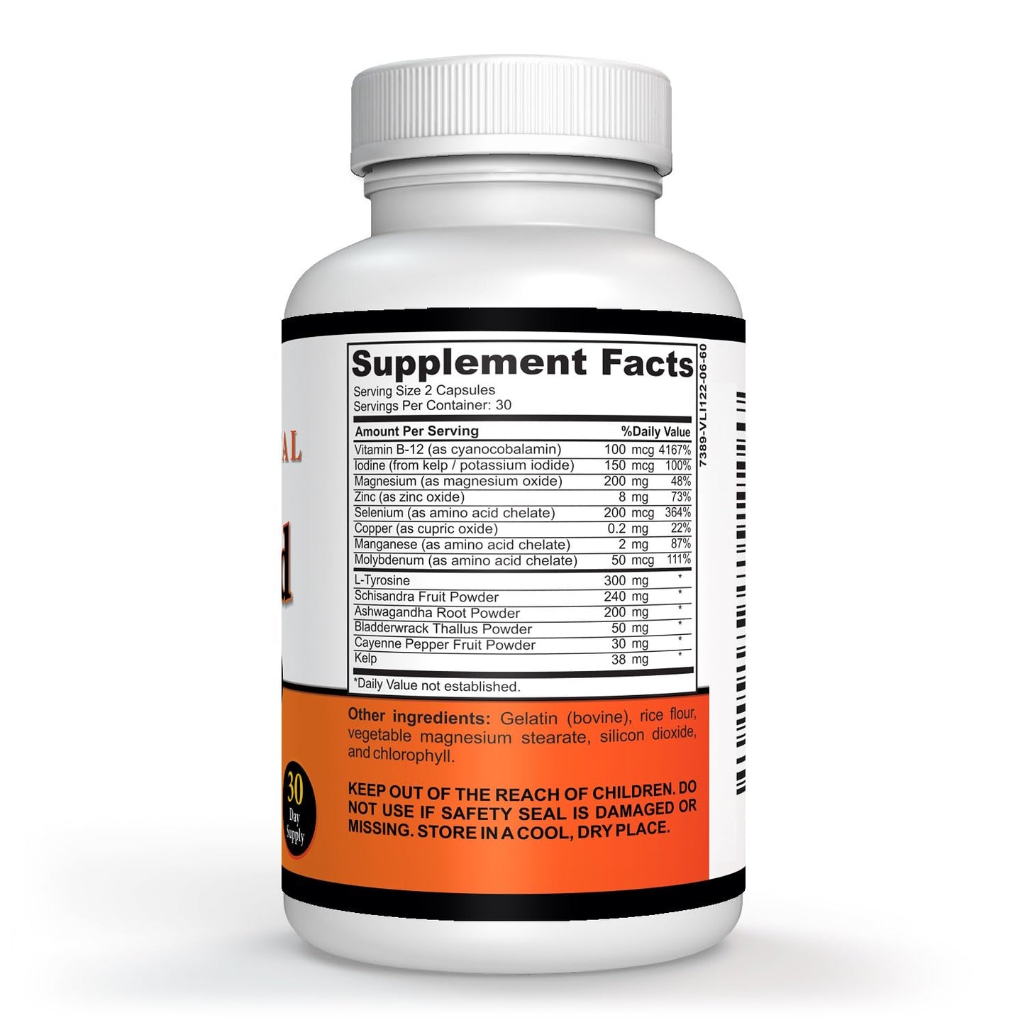 Sigmaceutical Thyroid Wellness Blend Zinc, Selenium & Iodine Complex Capsule 120 Count