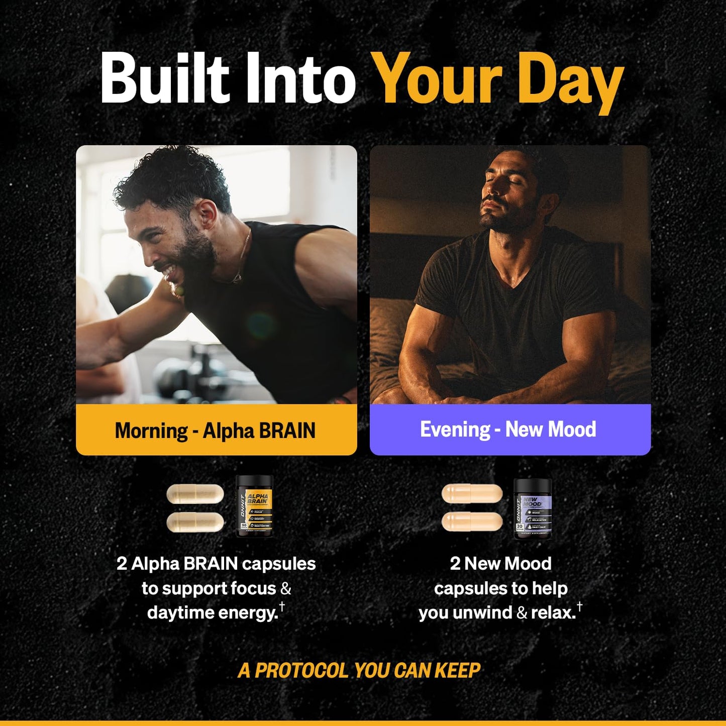 ONNIT Cognitive & Mood Support Bundle Capsules, 150 Capsules