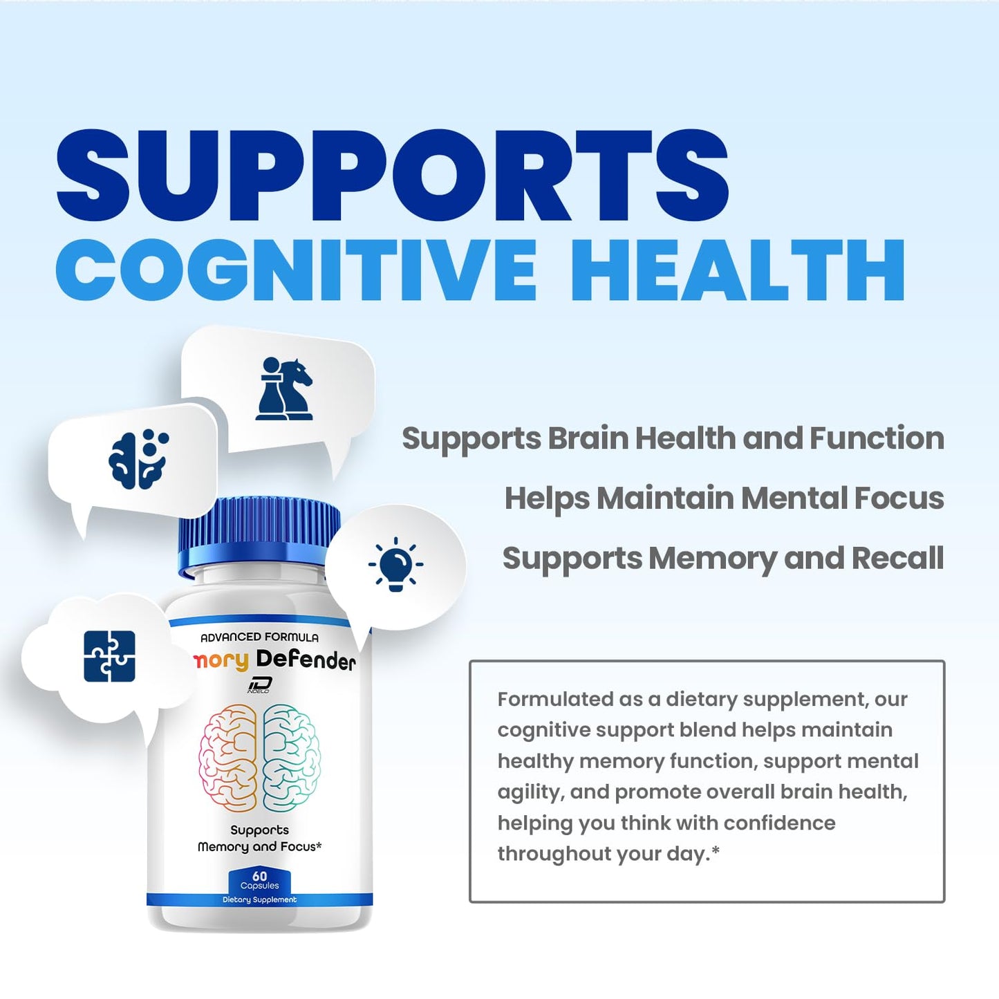 Indelo Memory Defender Capsules 300