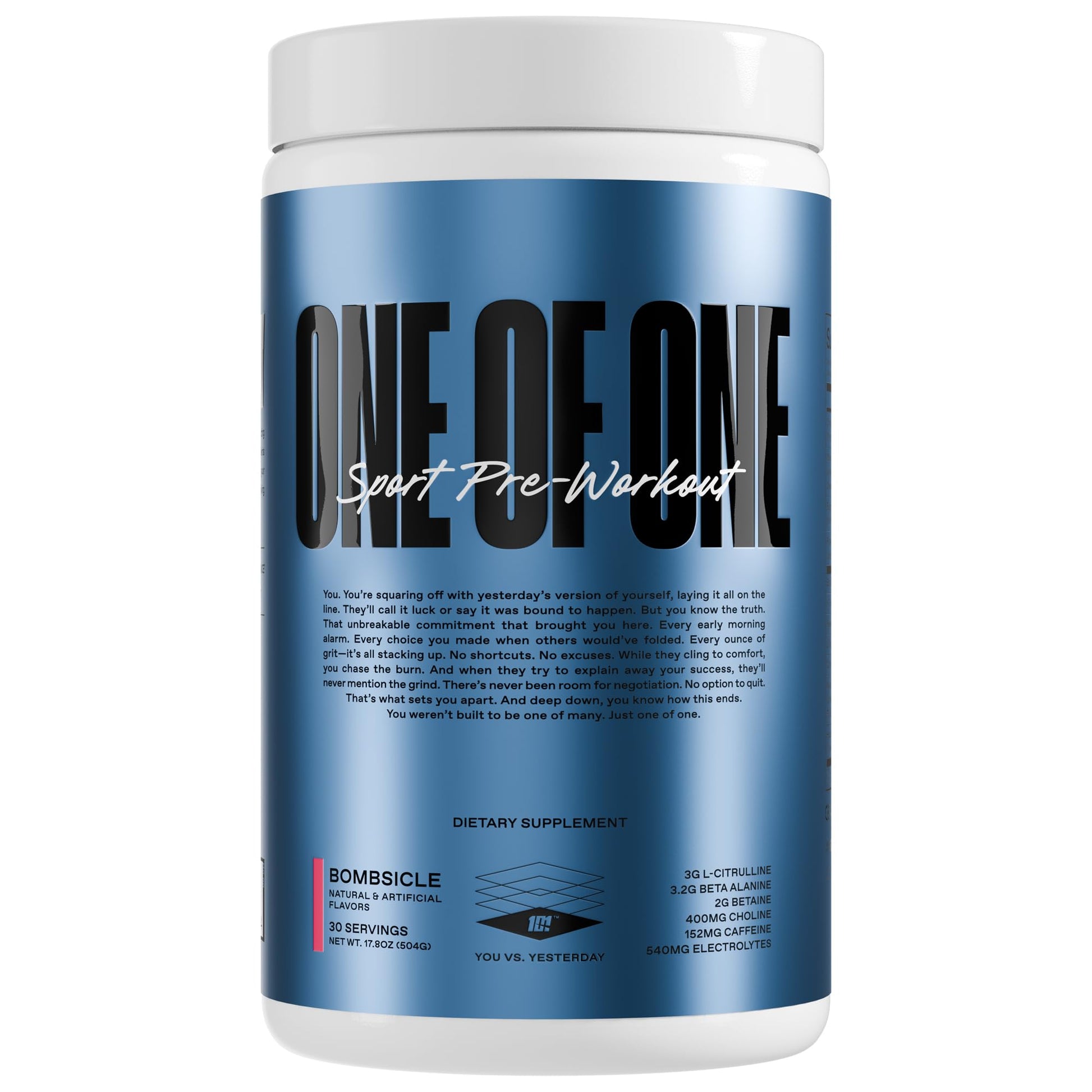 ONE OF ONE Sport Pre-Workout Powder Bombsicle, 16
