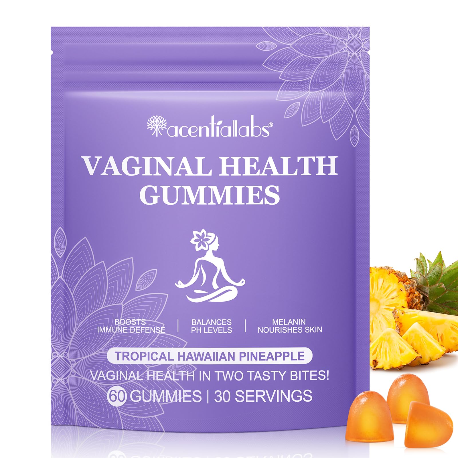NIFEISHI Vaginal Probiotics for Women Gummies, 60 Count