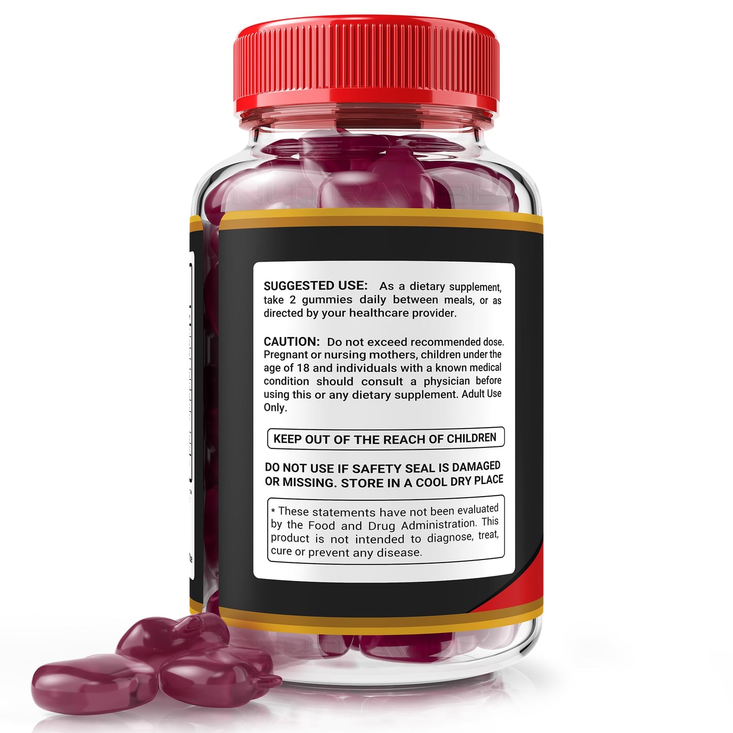 NutraVibe SpartaMax Gummy 120 Gummies