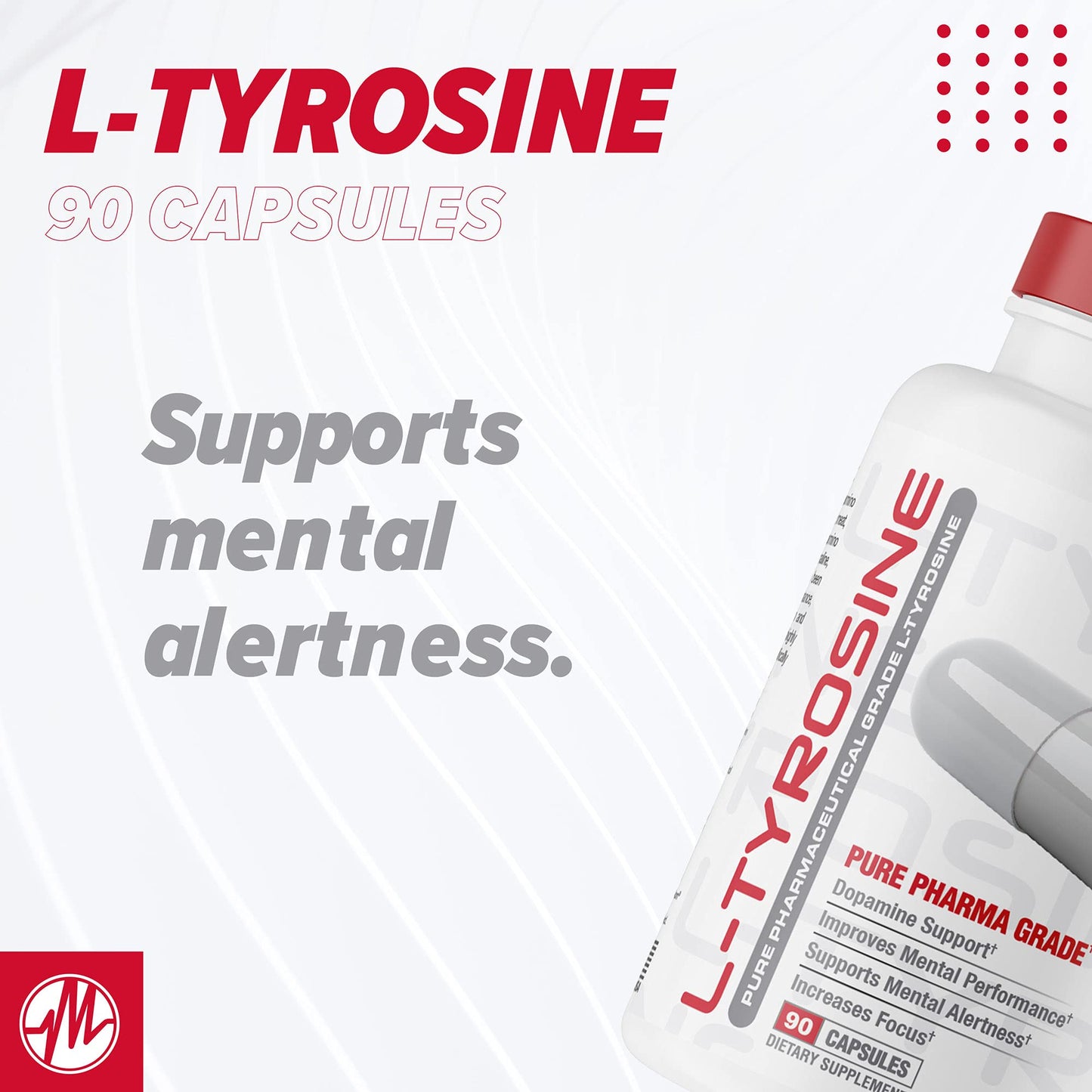 Metabolic Nutrition L-Tyrosine 500mg Capsule, 90 Capsules