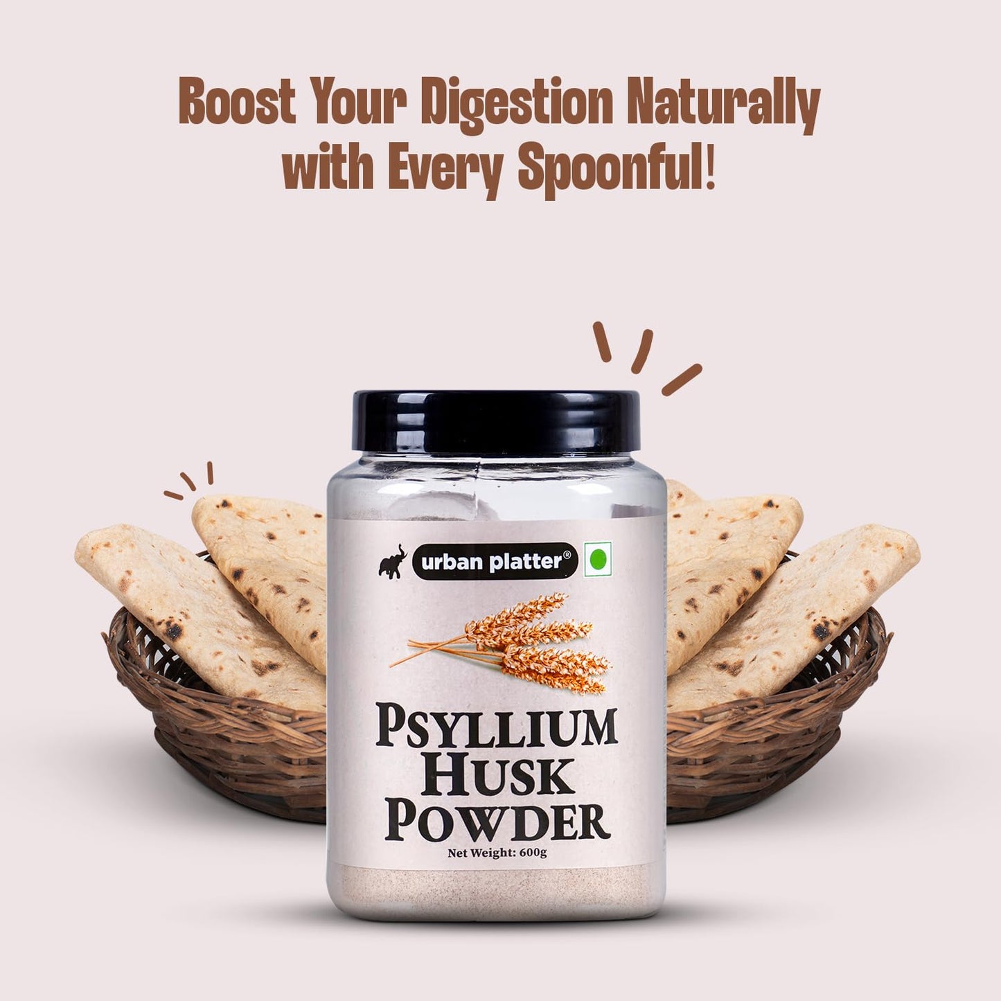 Urban Platter Psyllium Husk Powder (Isabgol Atta), 21.1644