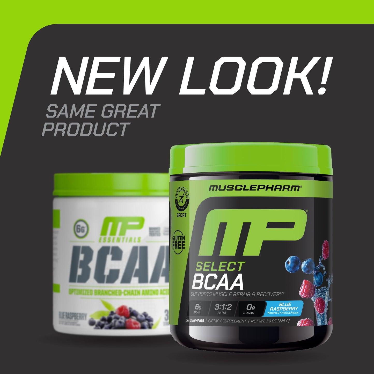 Muscle Pharm Essentials BCAA Powder 7.9 Ounce