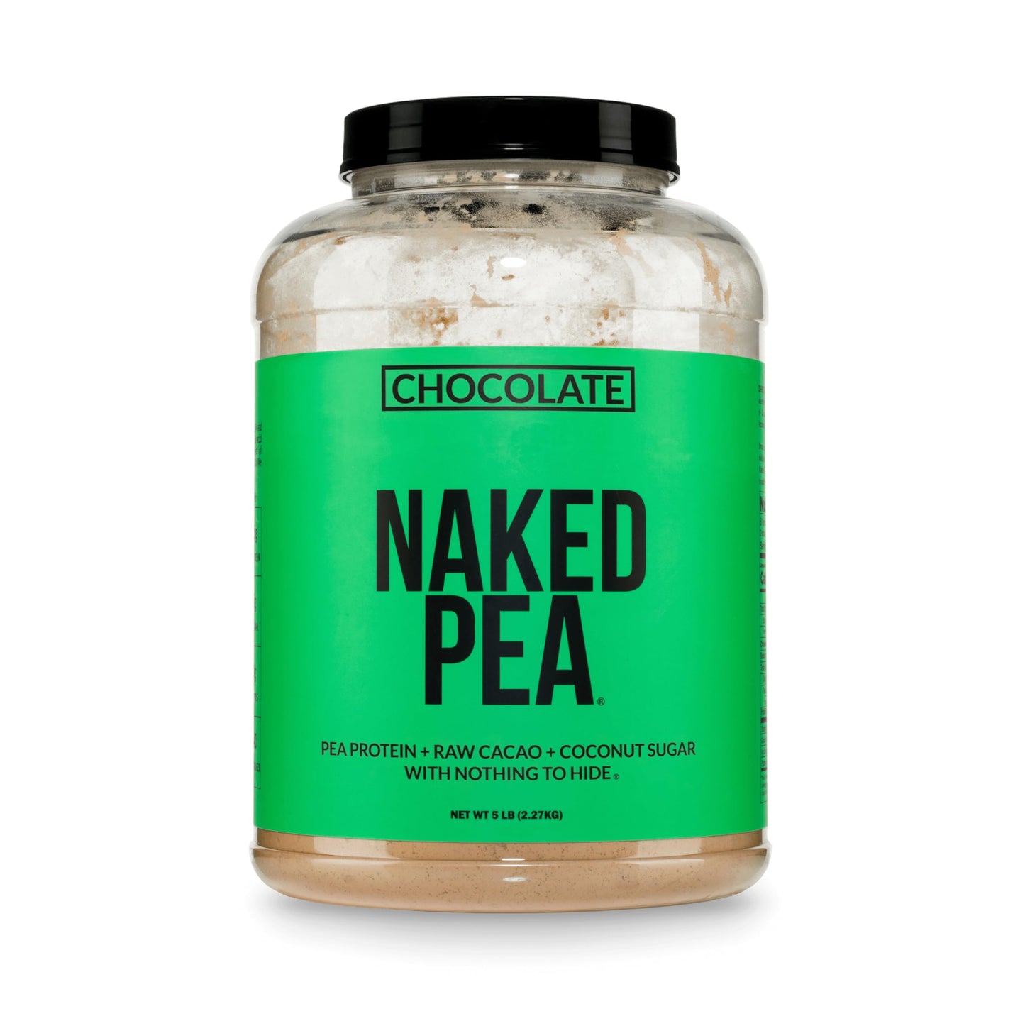NAKED Chocolate Pea Protein Isolate Powder, 80 Servings