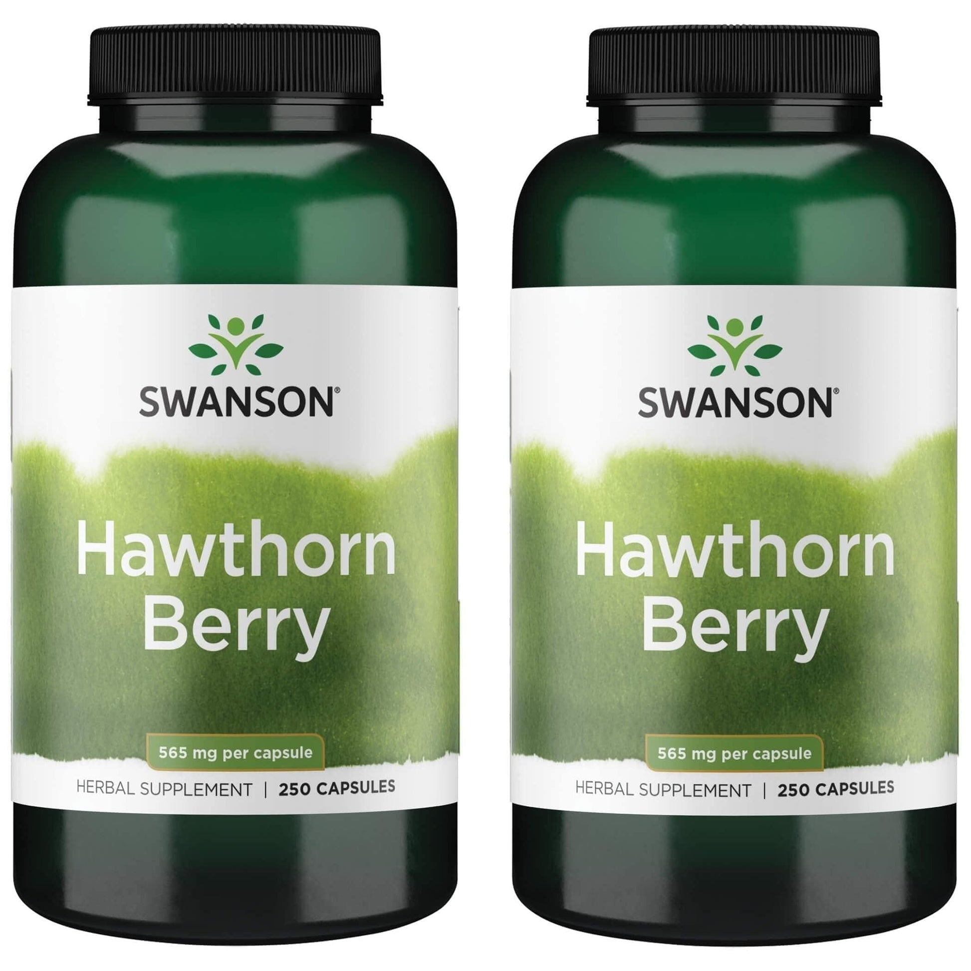 Swanson Hawthorn Berry Supplement - Antioxidant Flavonoids, 500 Capsules