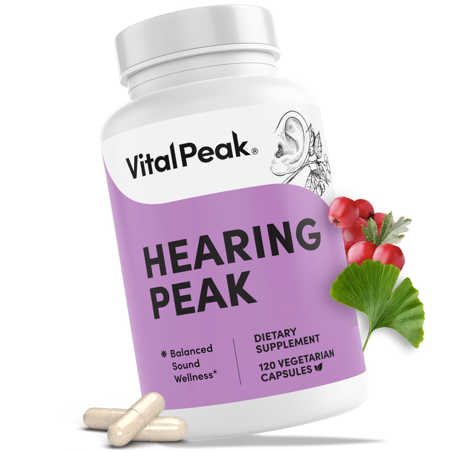 Vital Peak Hearing Peak 120 Capsules