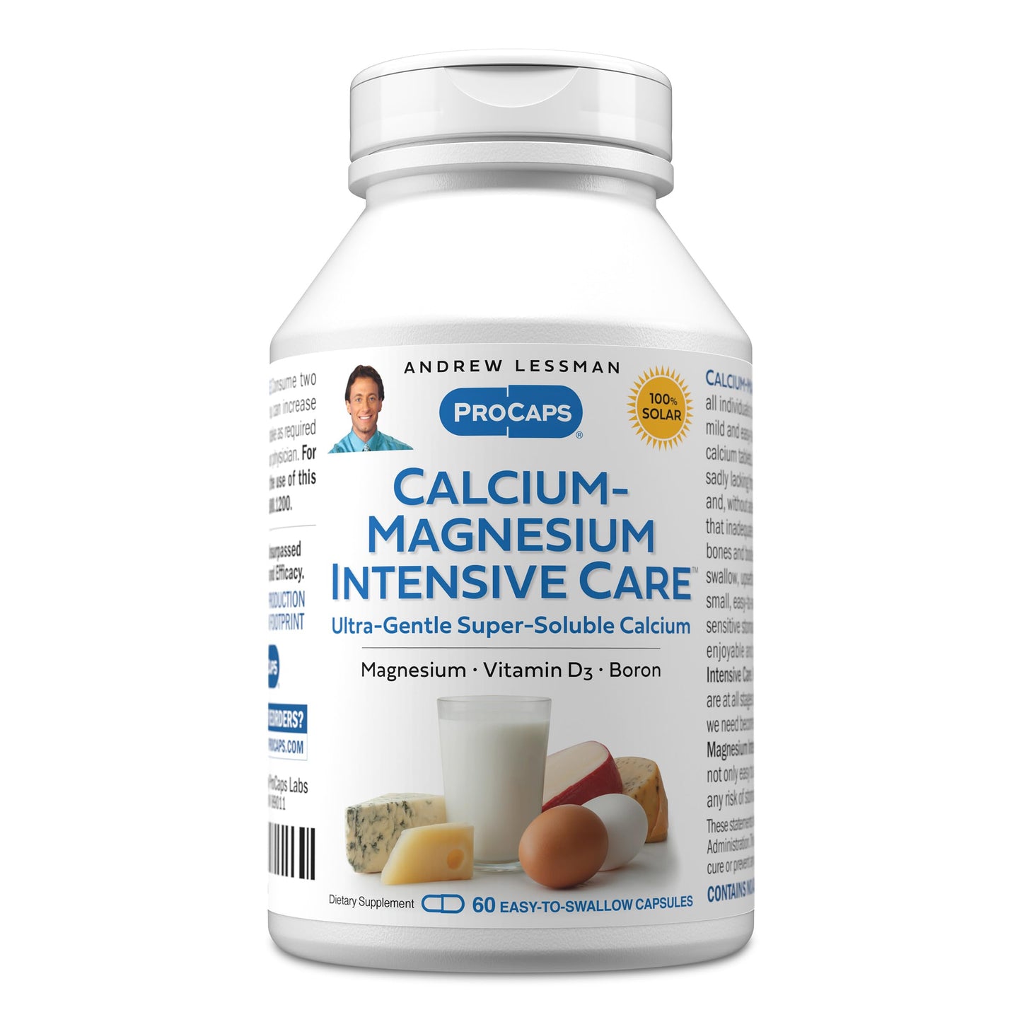 ANDREW LESSMAN Calcium Magnesium Intensive Care Capsules, 60 Count
