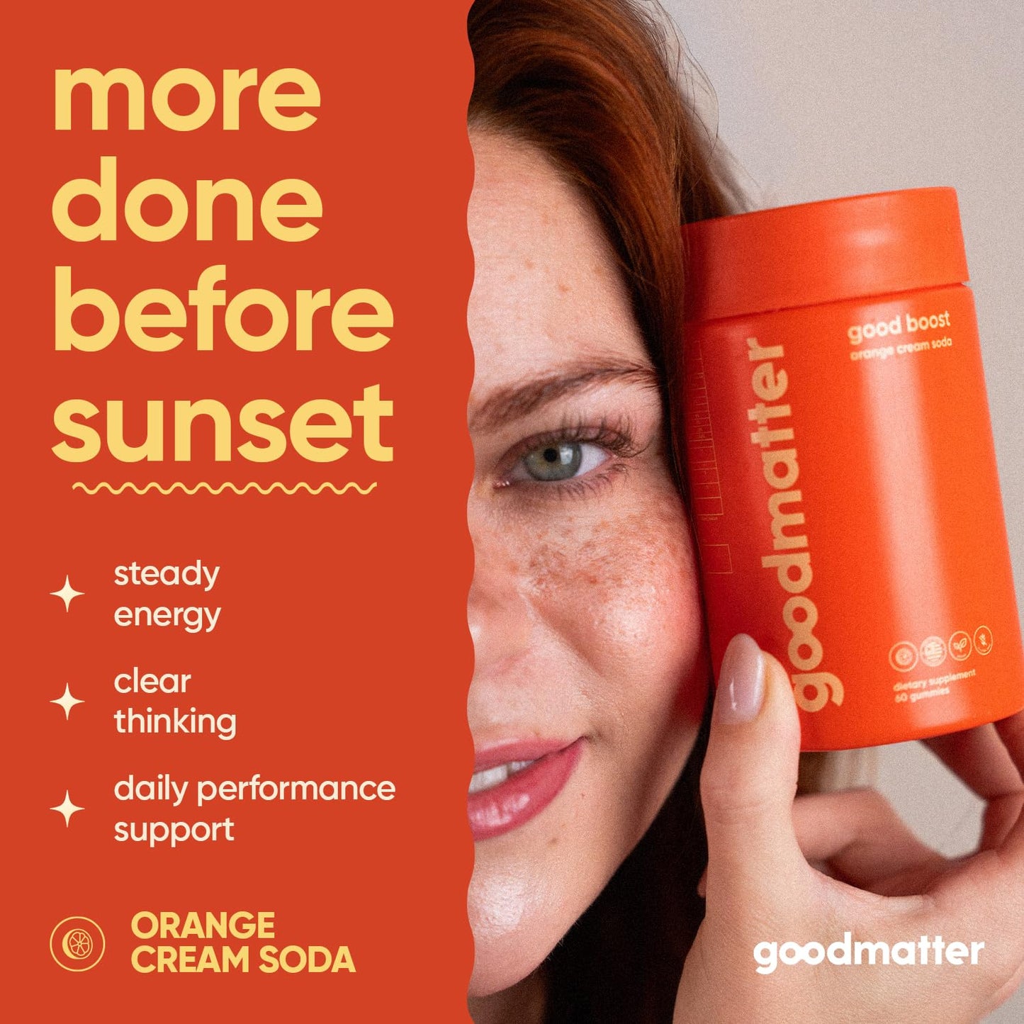 GoodMatter Good Boost Energy & Focus Gummies 60 Count