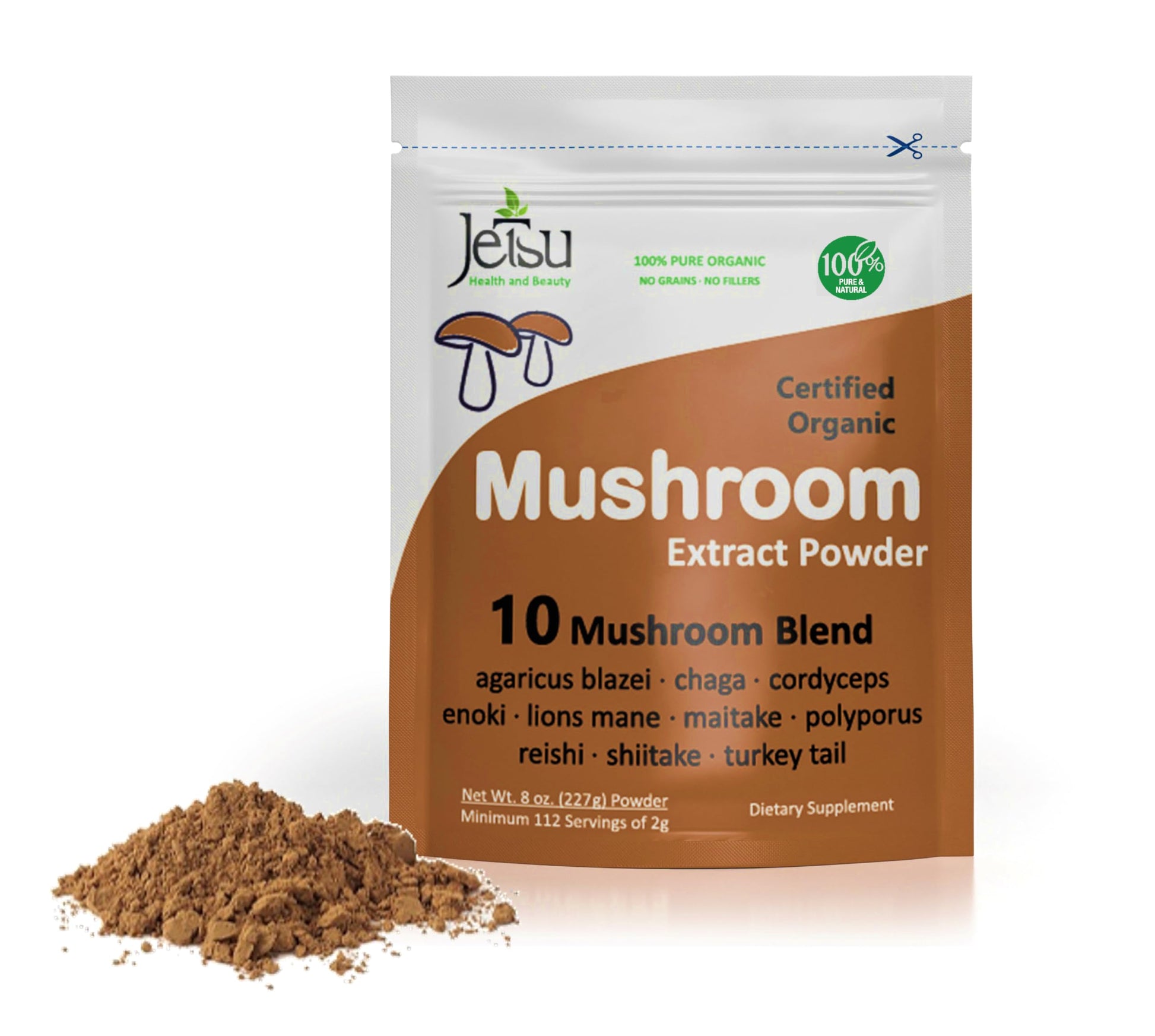 Jetsu Mushroom Extract Powder 8 oz