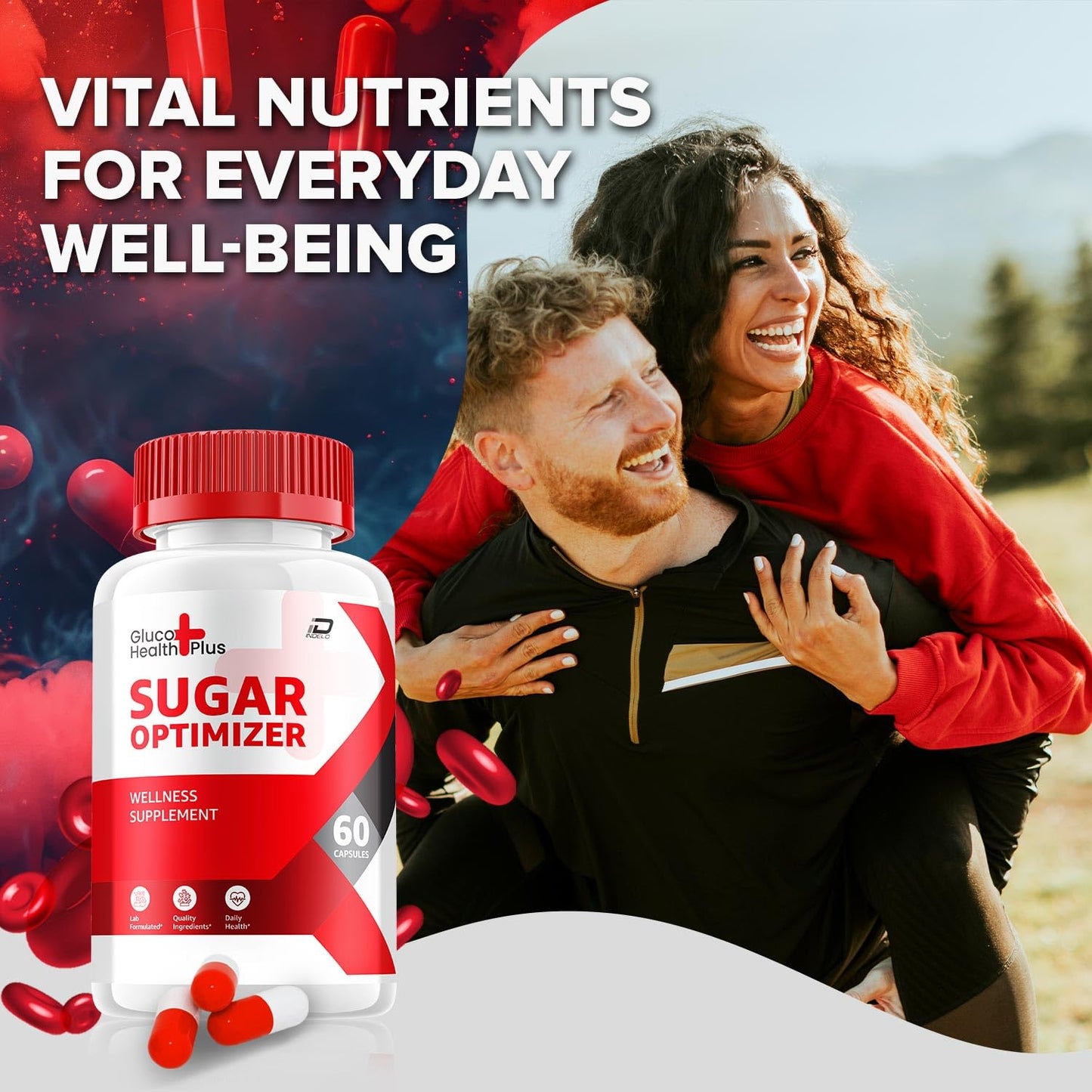 Indelo Gluco Health Plus Capsules 180 Capsules