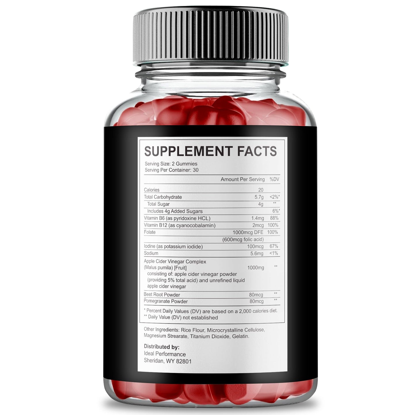 IDEAL PERFORMANCE Primal Boost Gummies Gummy, 60 Count