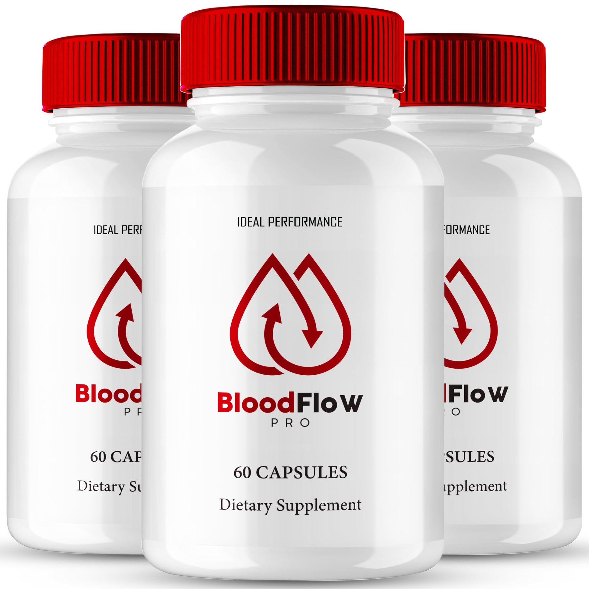IDEAL PERFORMANCE Blood Flow Supplement Capsules 180 Count
