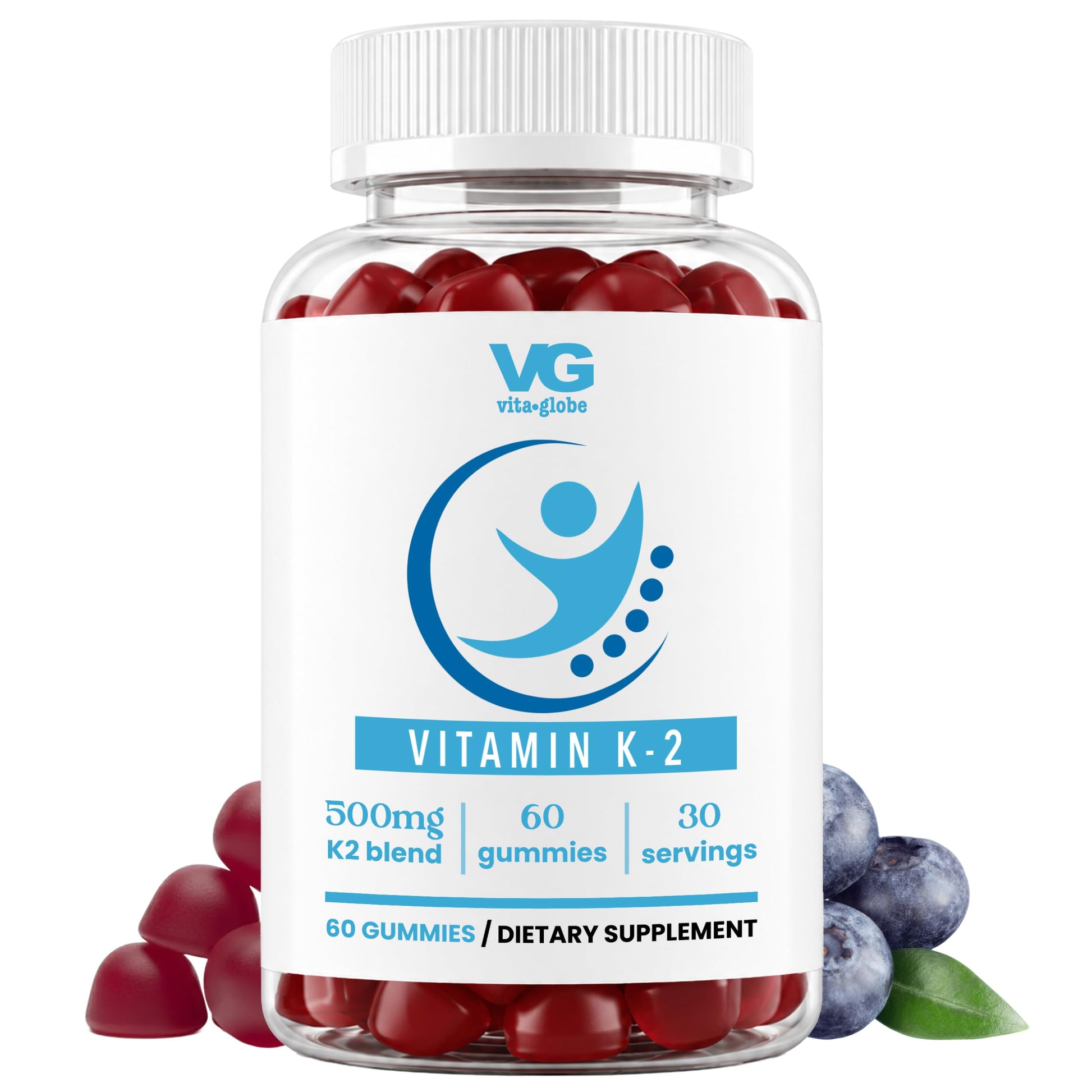Vita Globe Vitamin D3 K2 Gummies 60 Count
