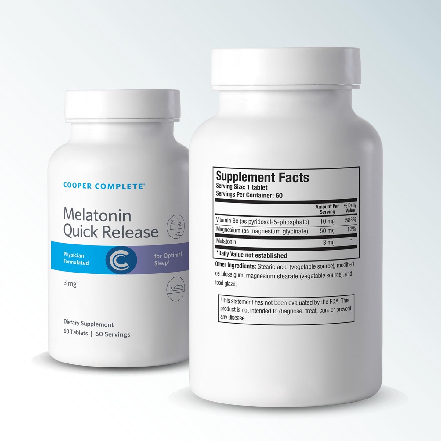 Cooper Complete Quick Release Melatonin 3 mg Fast Dissolving Tablets, 120 Tablets