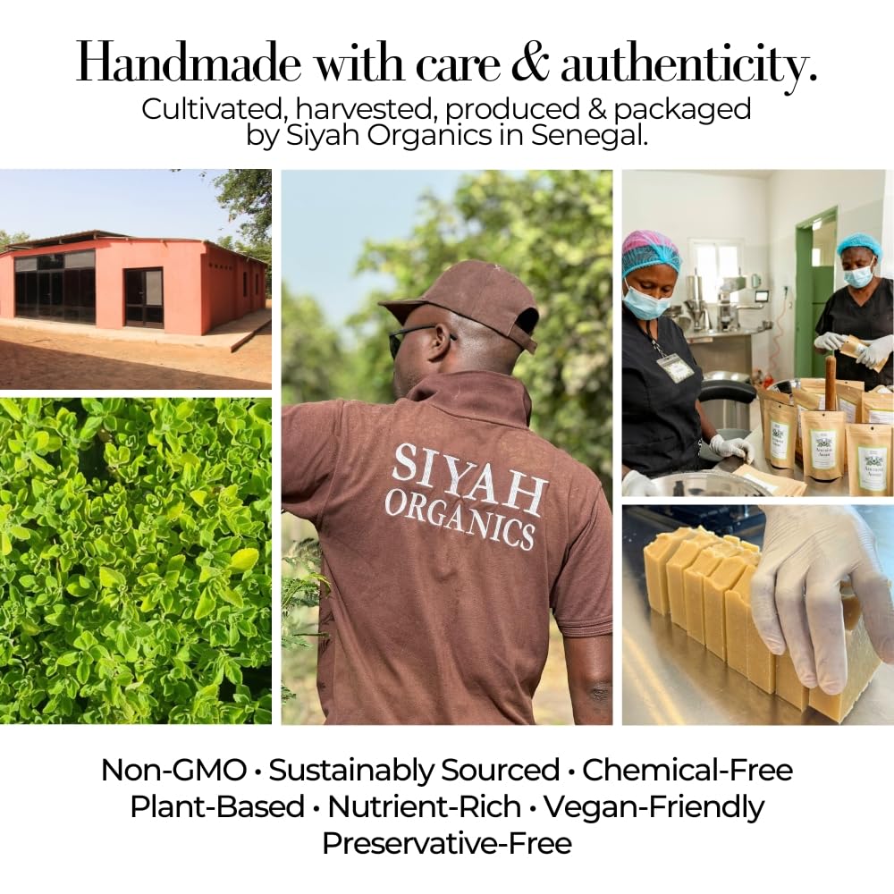 Selah Organics Natural Healing & Wellness Okra Fruit Capsules, 60 Count