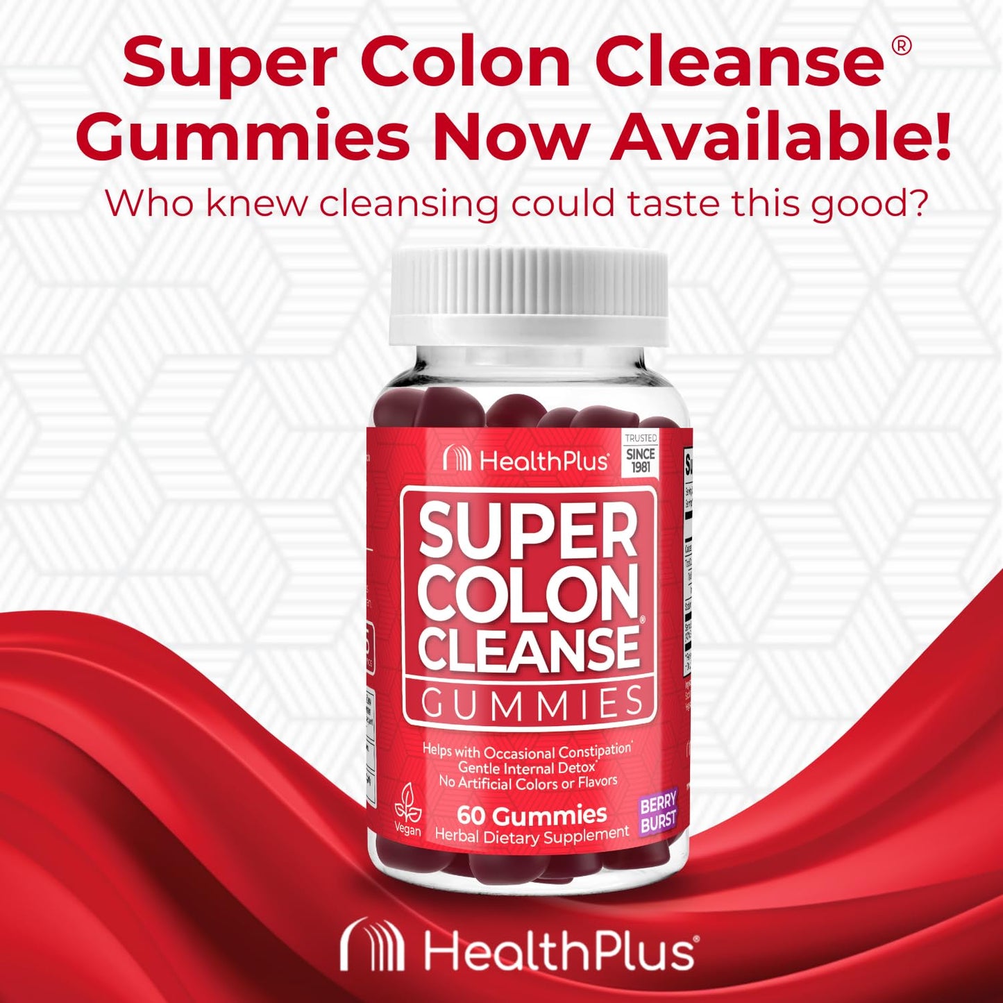 Health Plus Super Colon Cleanse Capsules 480 Count