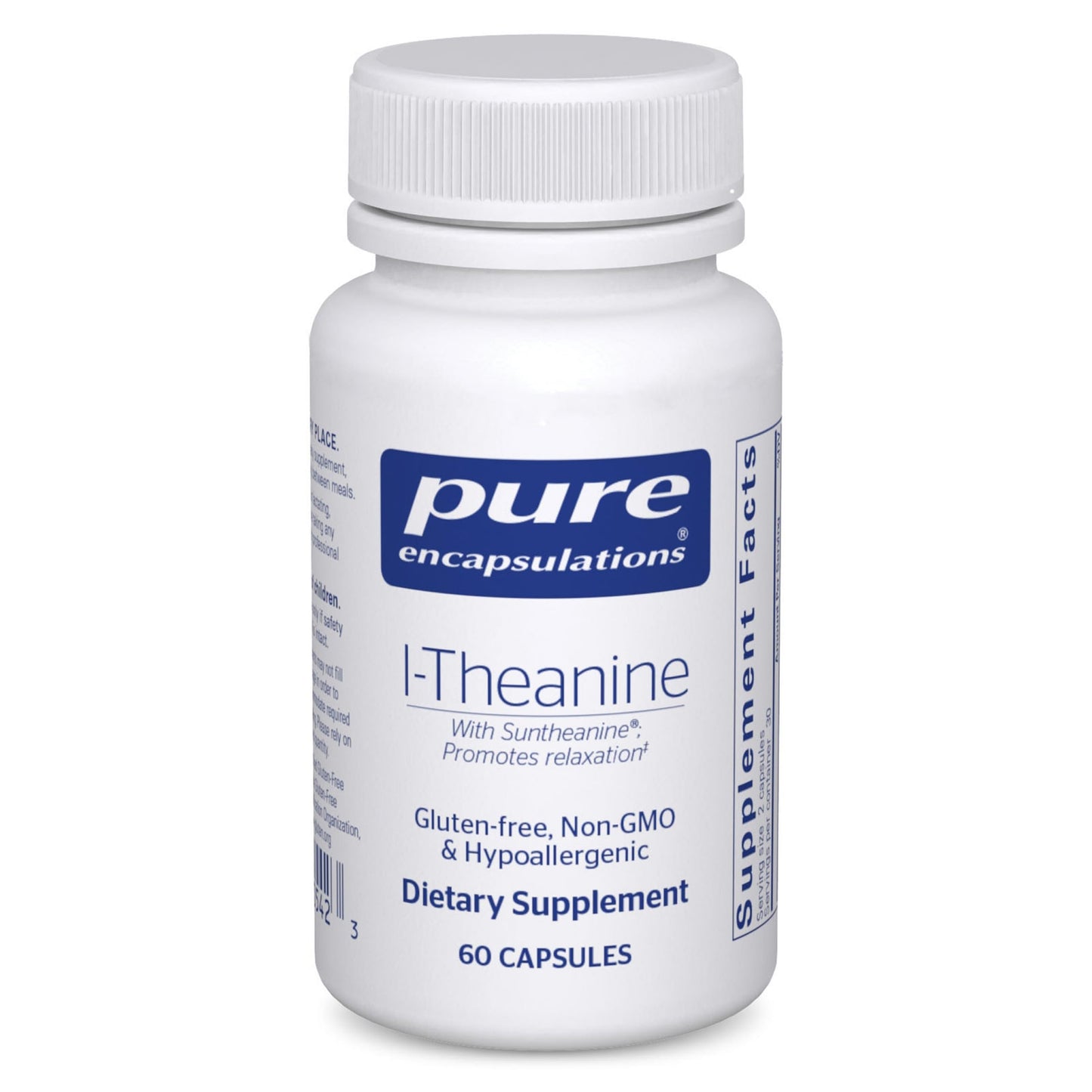 Pure Encapsulations L-Theanine Capsule 60 Capsules