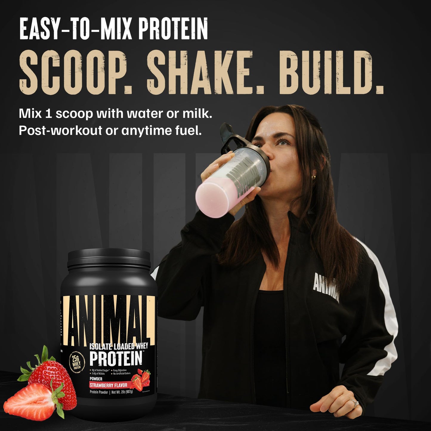 Animal Whey Isolate Protein Powder 32 Servings