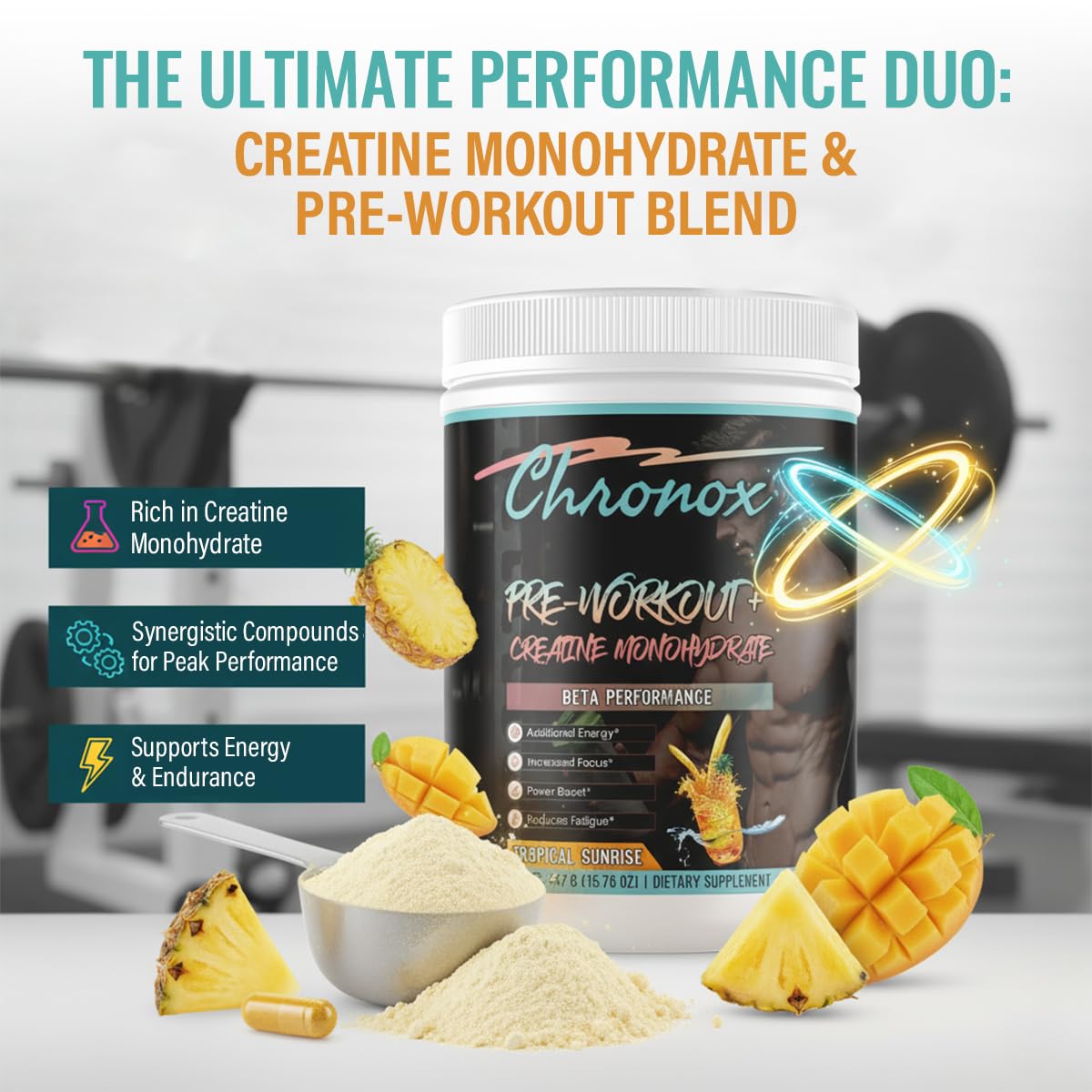 Chronox Creatine Monohydrate Capsule, 1 Count