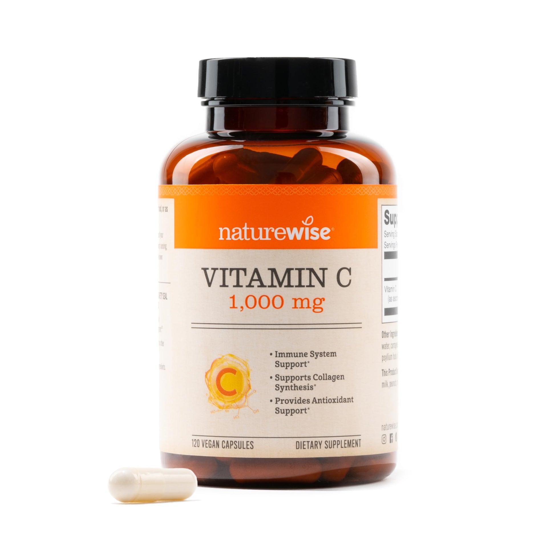 NatureWise Vitamin C 1000mg - 120 Capsules