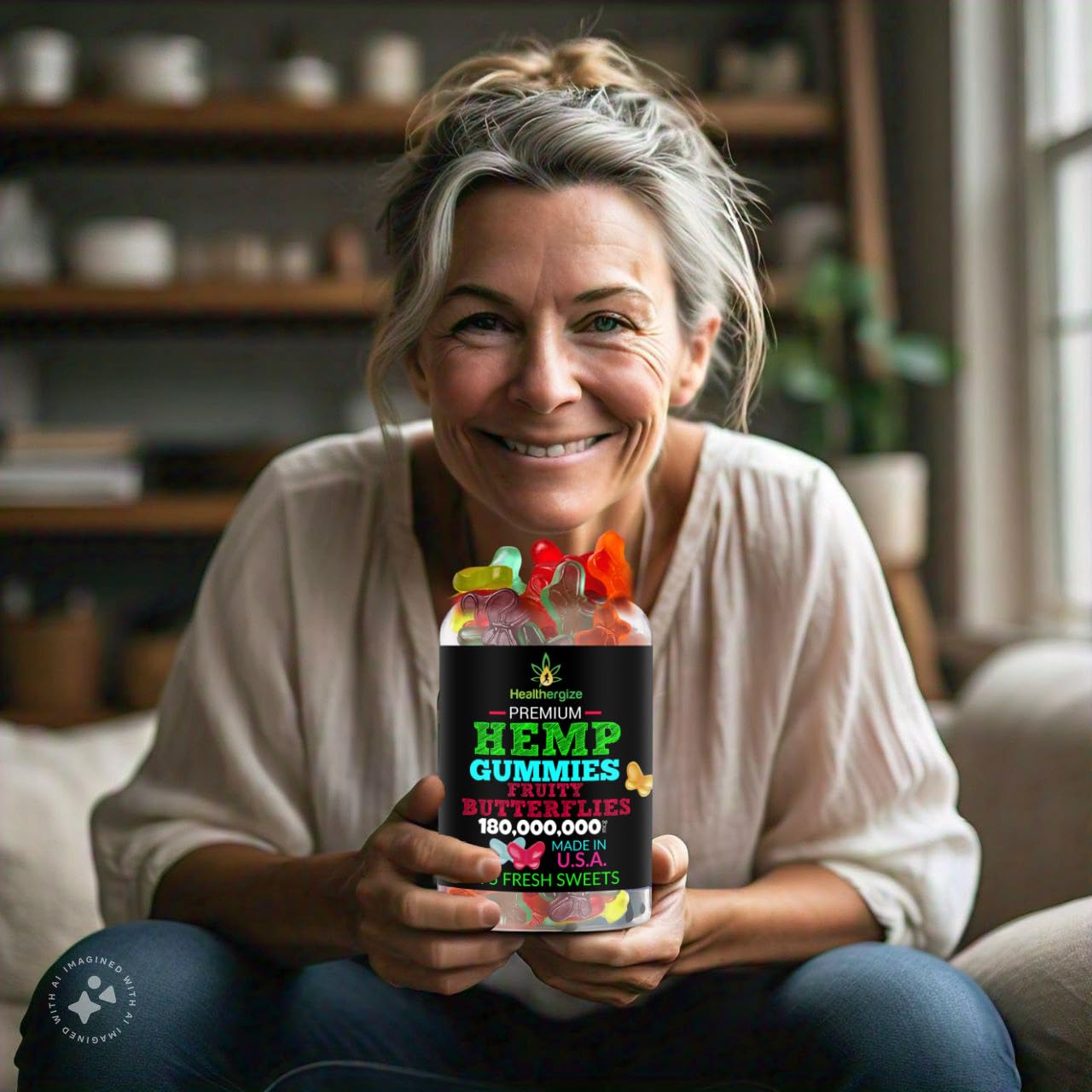 Healthergize Hemp Gummies Gummy 225 Gummies