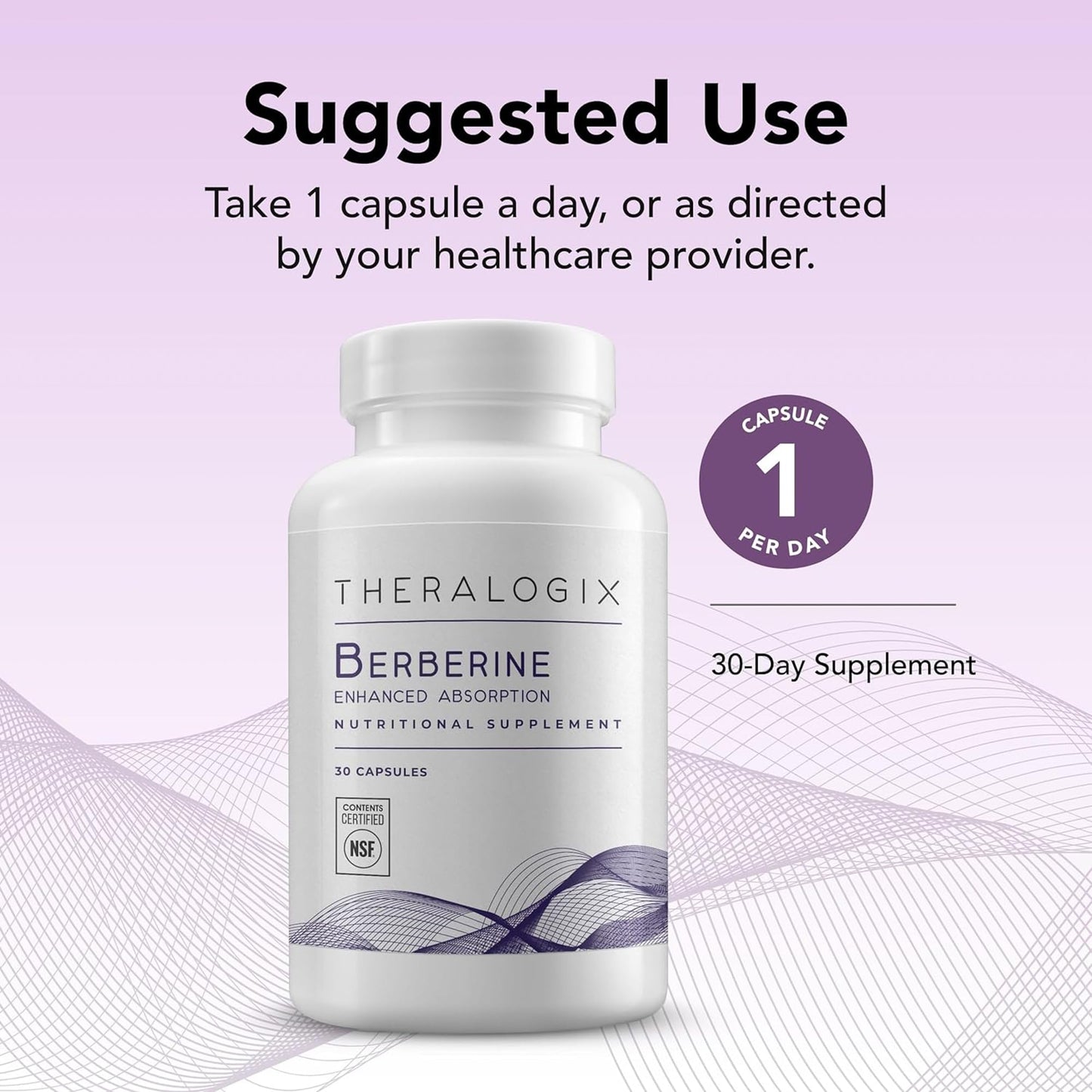 Theralogix Berberine Enhanced Absorption Capsule 30 Count