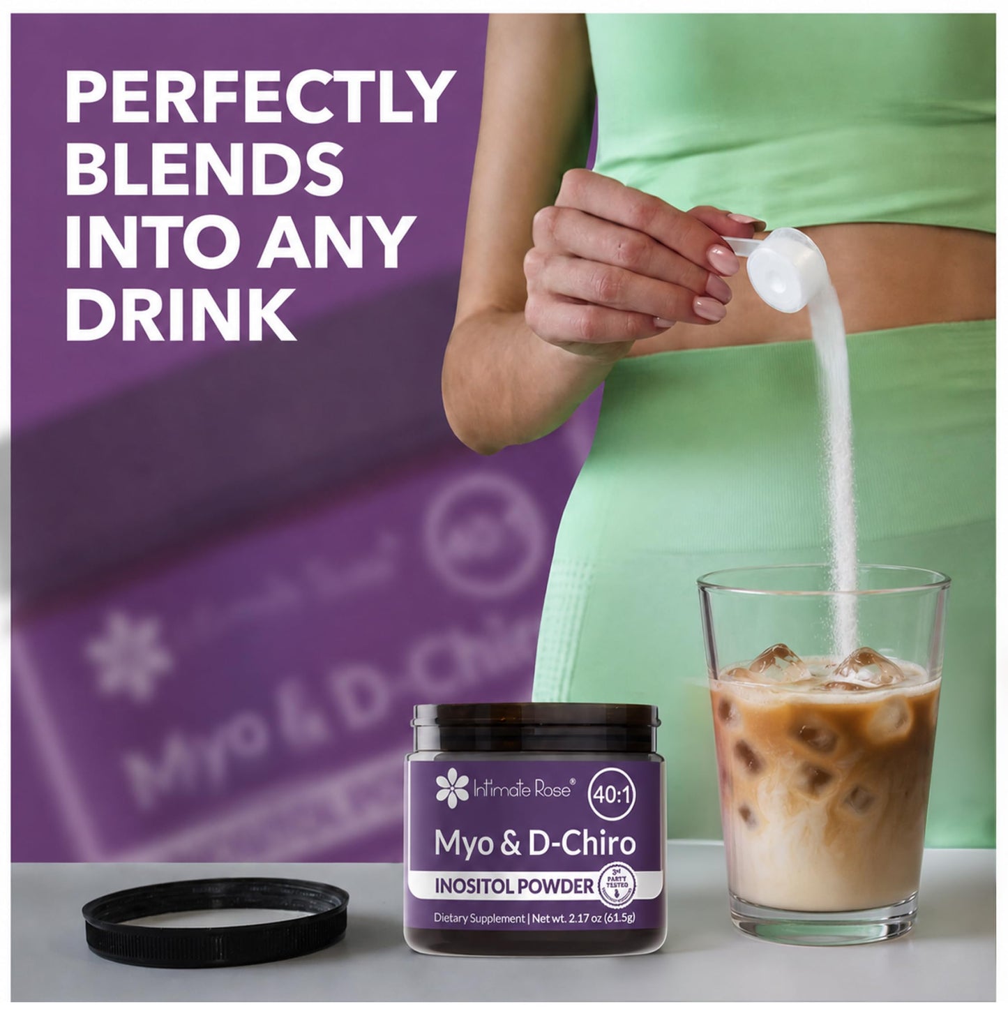 Intimate Rose Myo & D-Chiro Inositol Powder 2.2