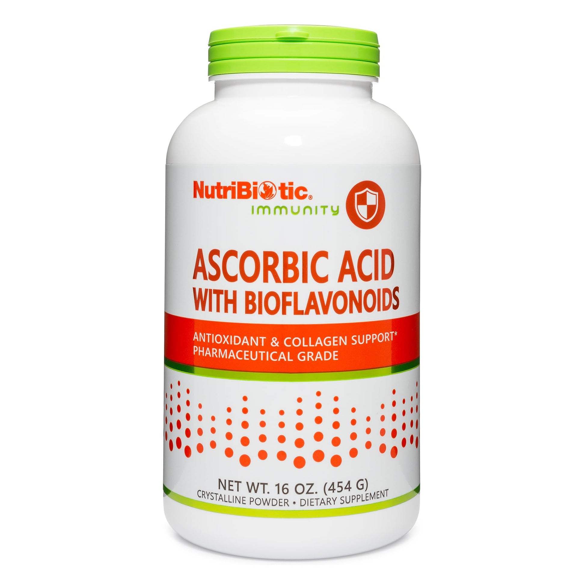 NutriBiotic Ascorbic Acid with Bioflavonoids Powder, 16 oz