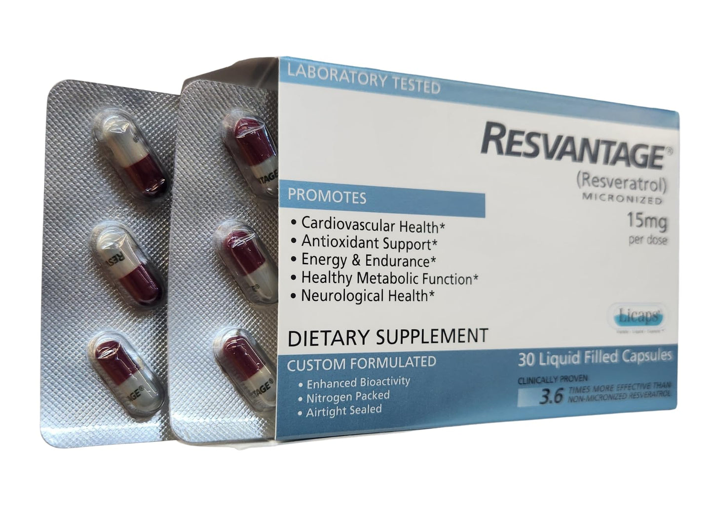 Resvantage Resveratrol Capsule 1