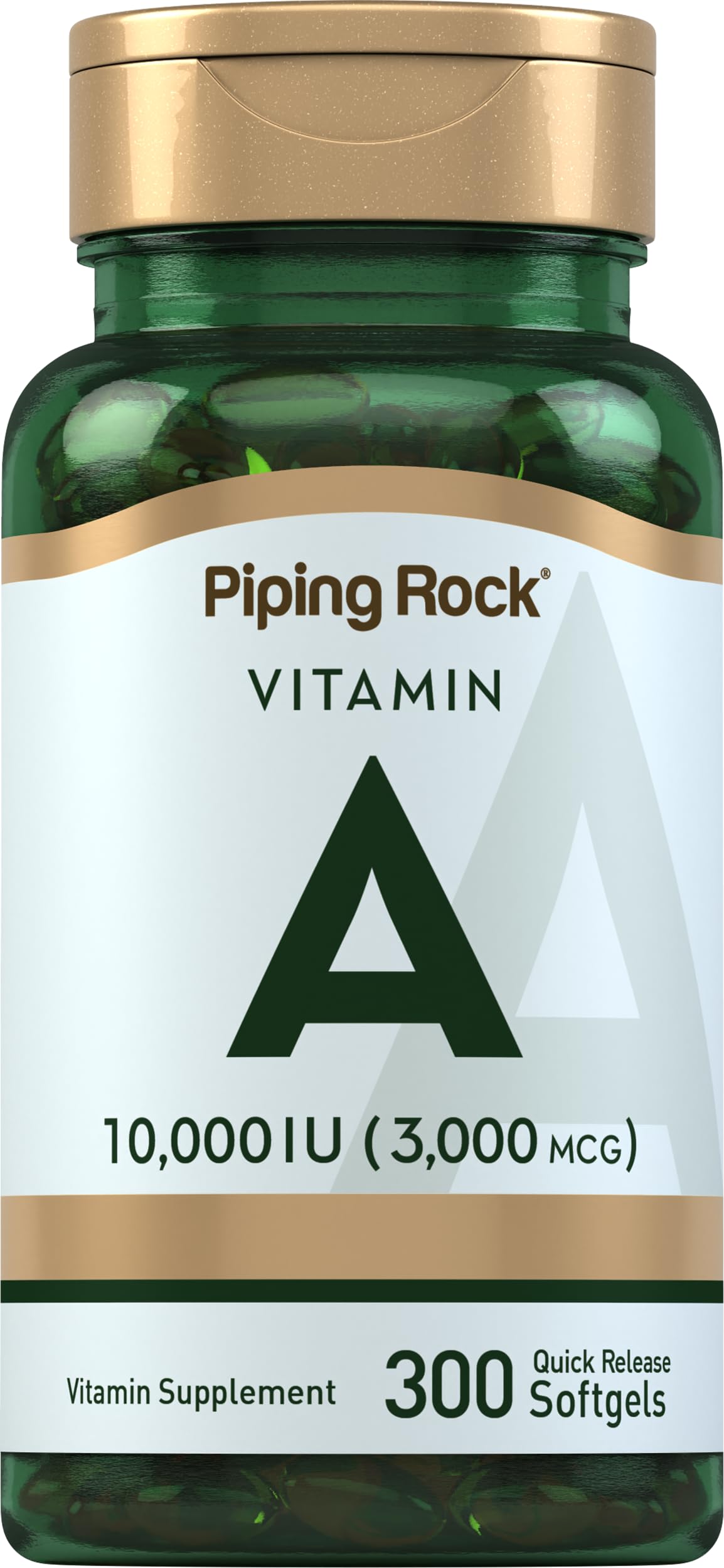 Piping Rock Vitamin A Softgels 300 Count