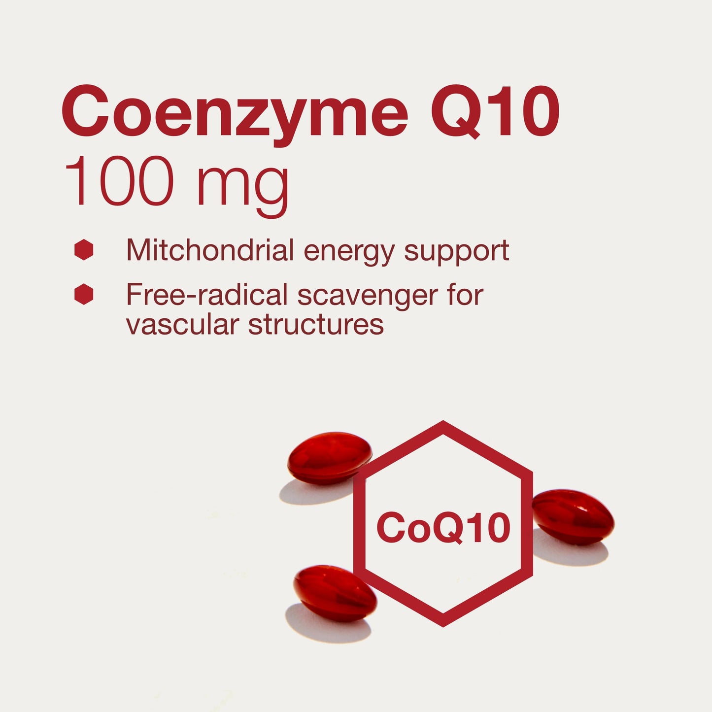 PROTOCOL FOR LIFE BALANCE CoQ10 100mg with Vitamin E & Soy Lecithin Softgels, 90 Count